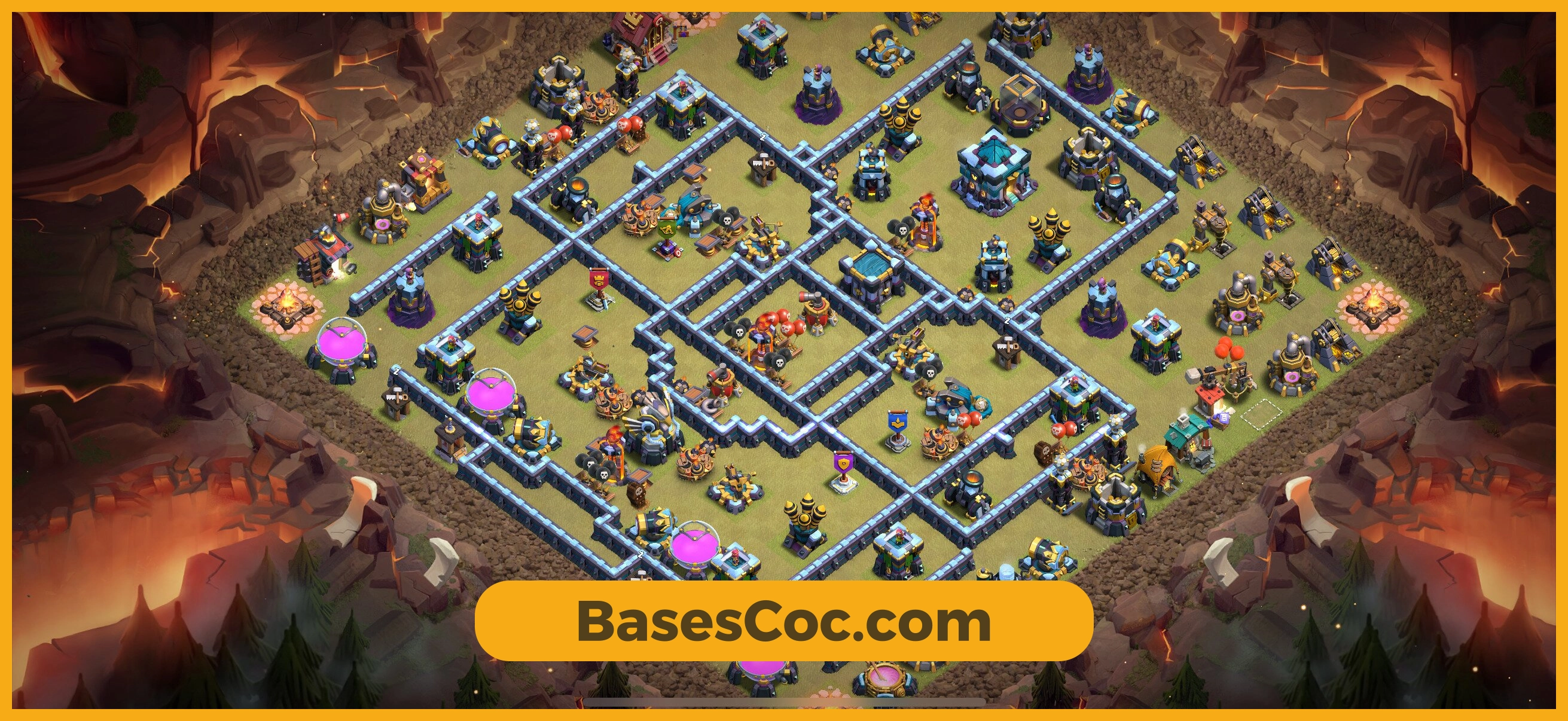 TH13 war Base