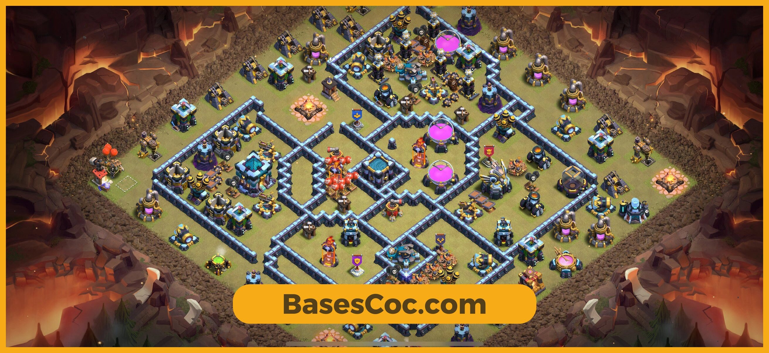 TH13 war Base