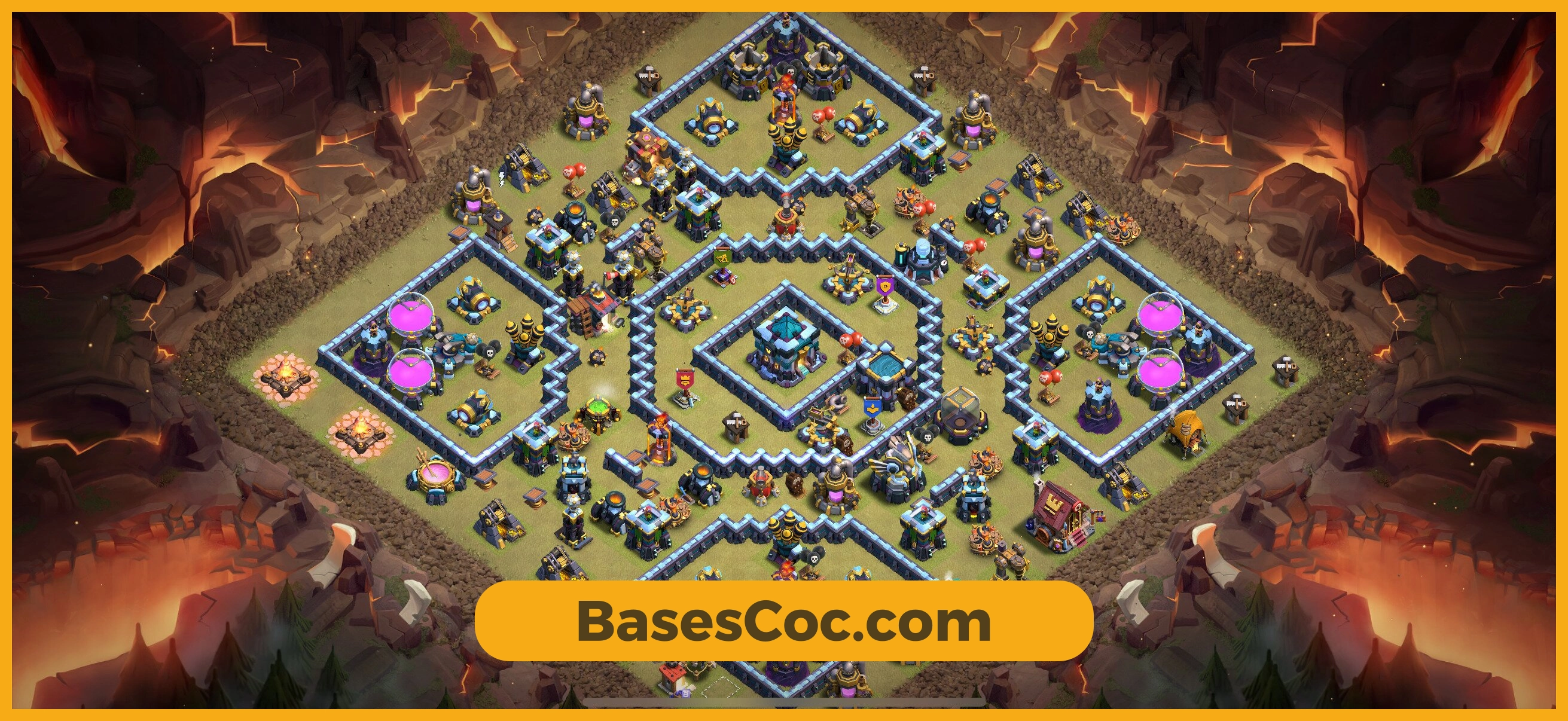 TH13 war Base