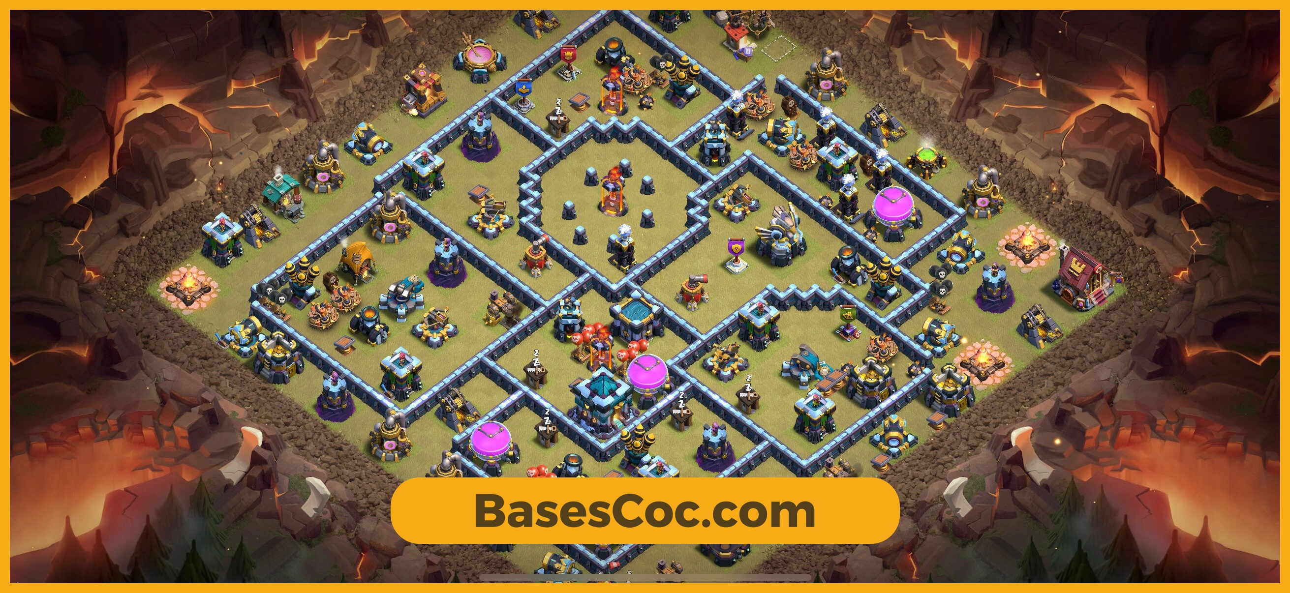 TH13 war Base