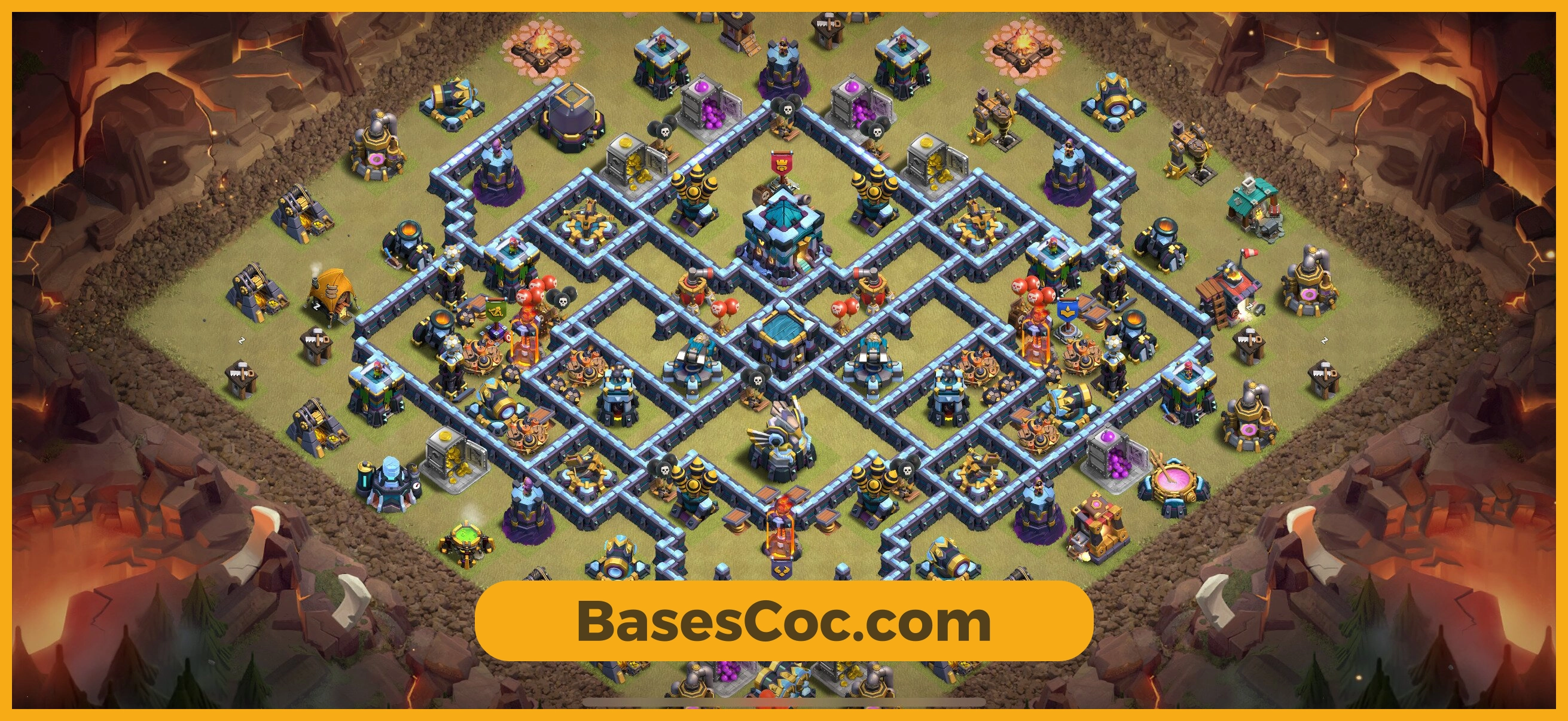 TH13 war Base