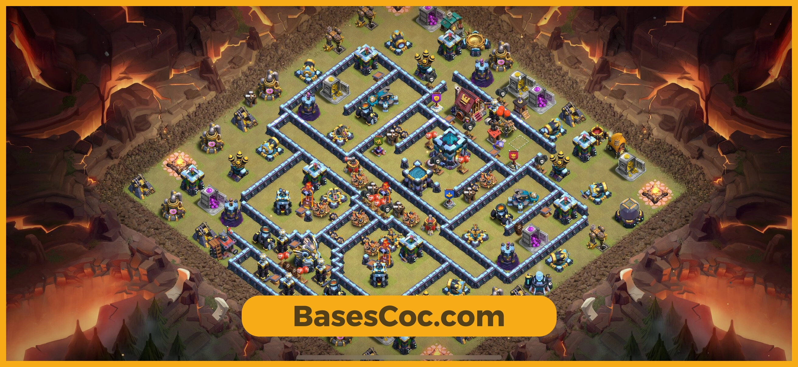 TH13 war Base