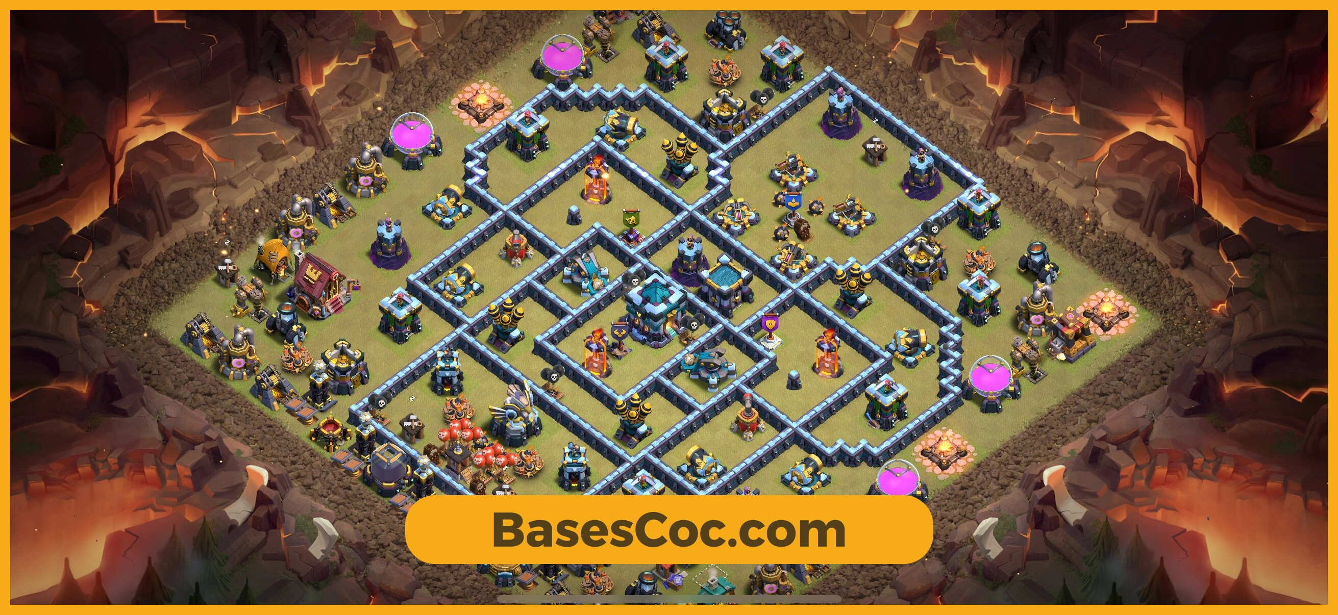 TH13 war Base