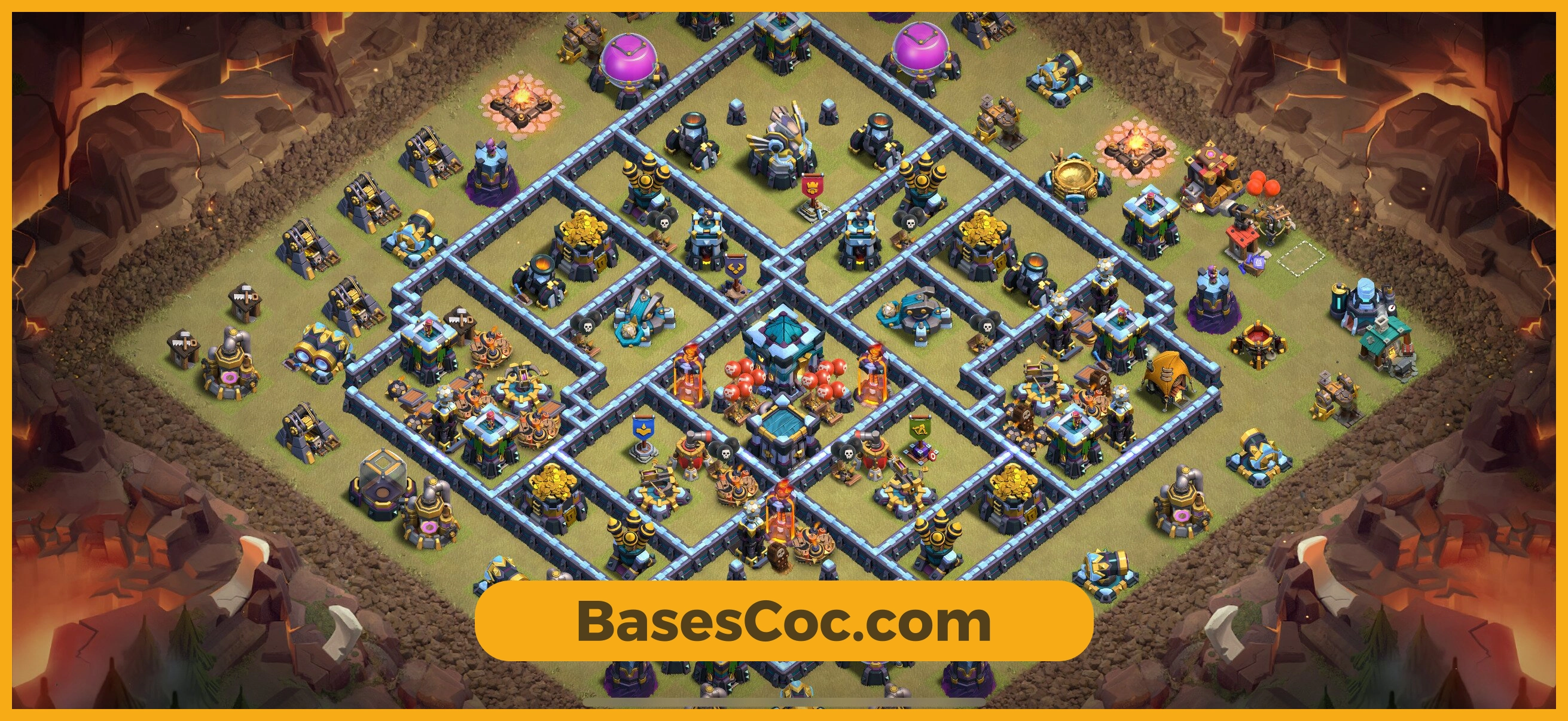 TH13 war Base
