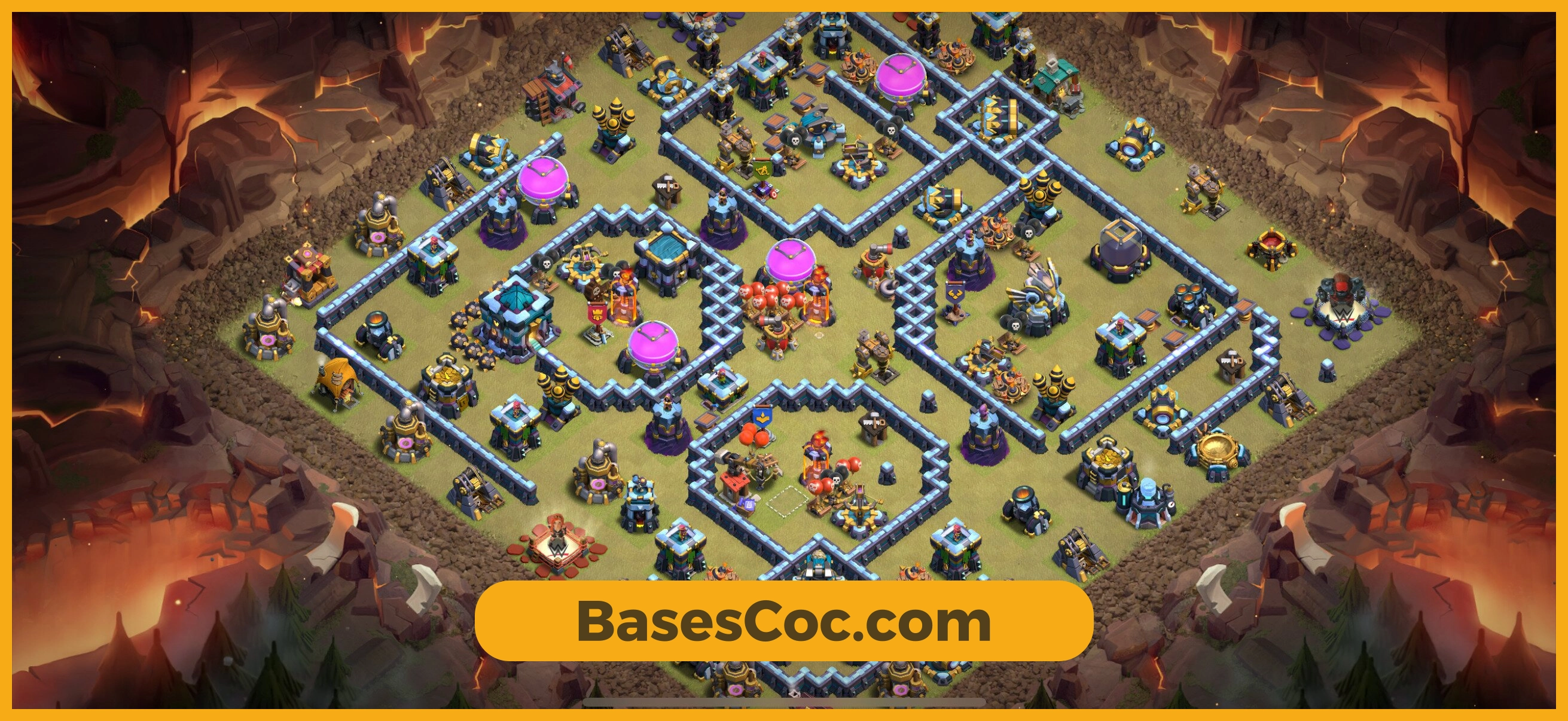 TH13 war Base
