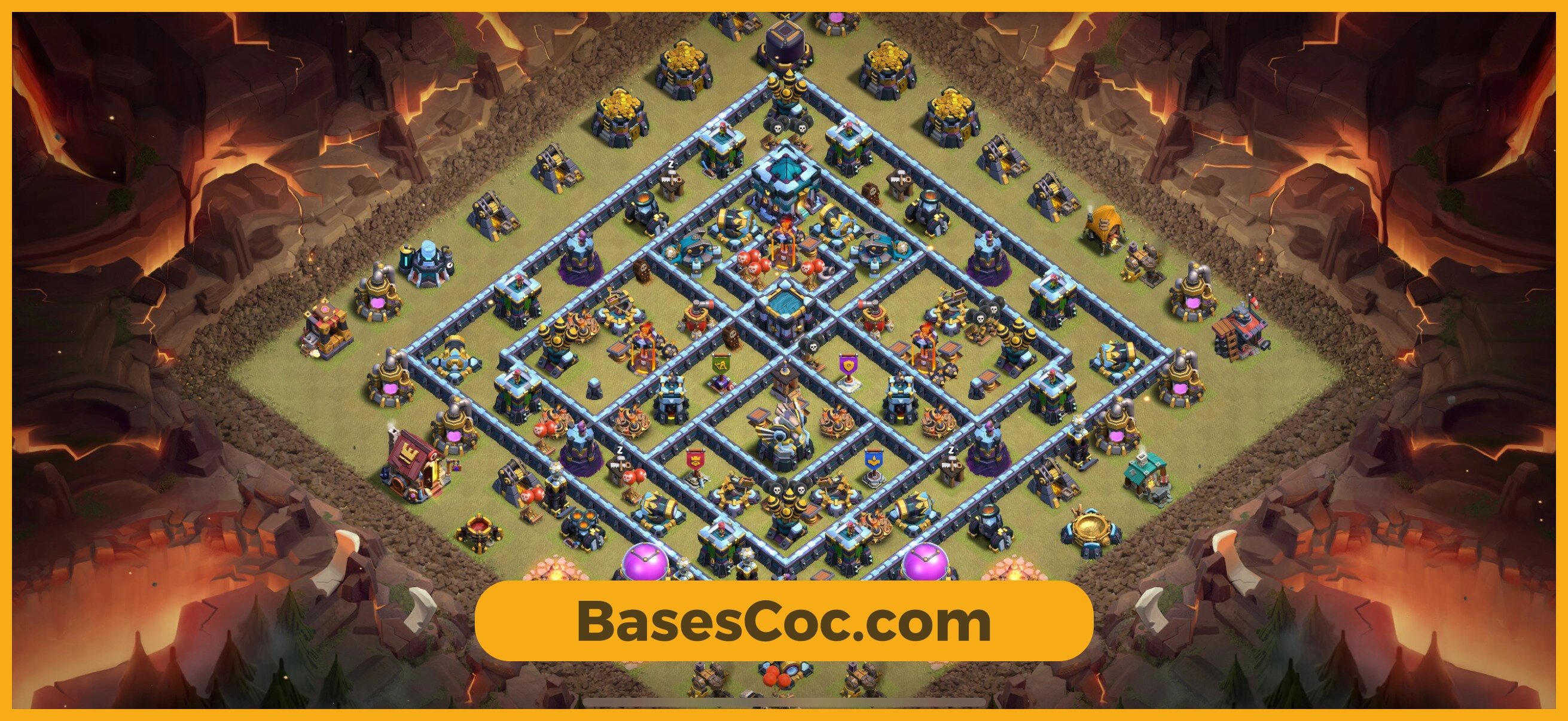 TH13 war Base