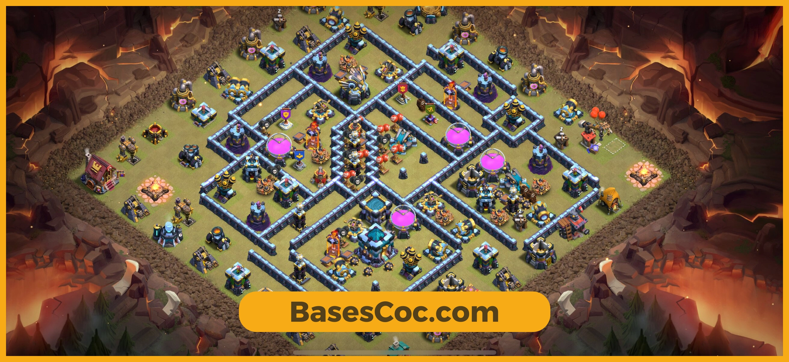 TH13 war Base