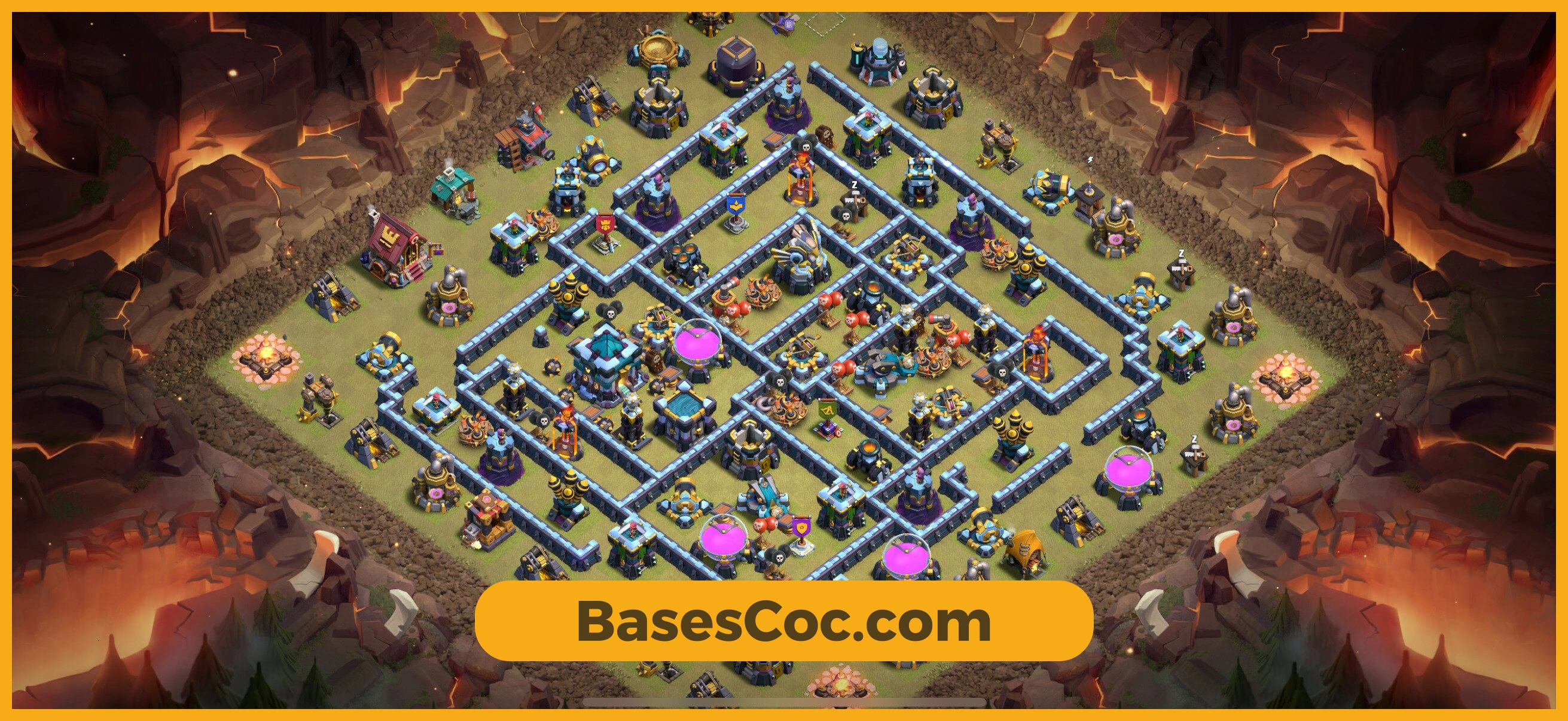 TH13 war Base