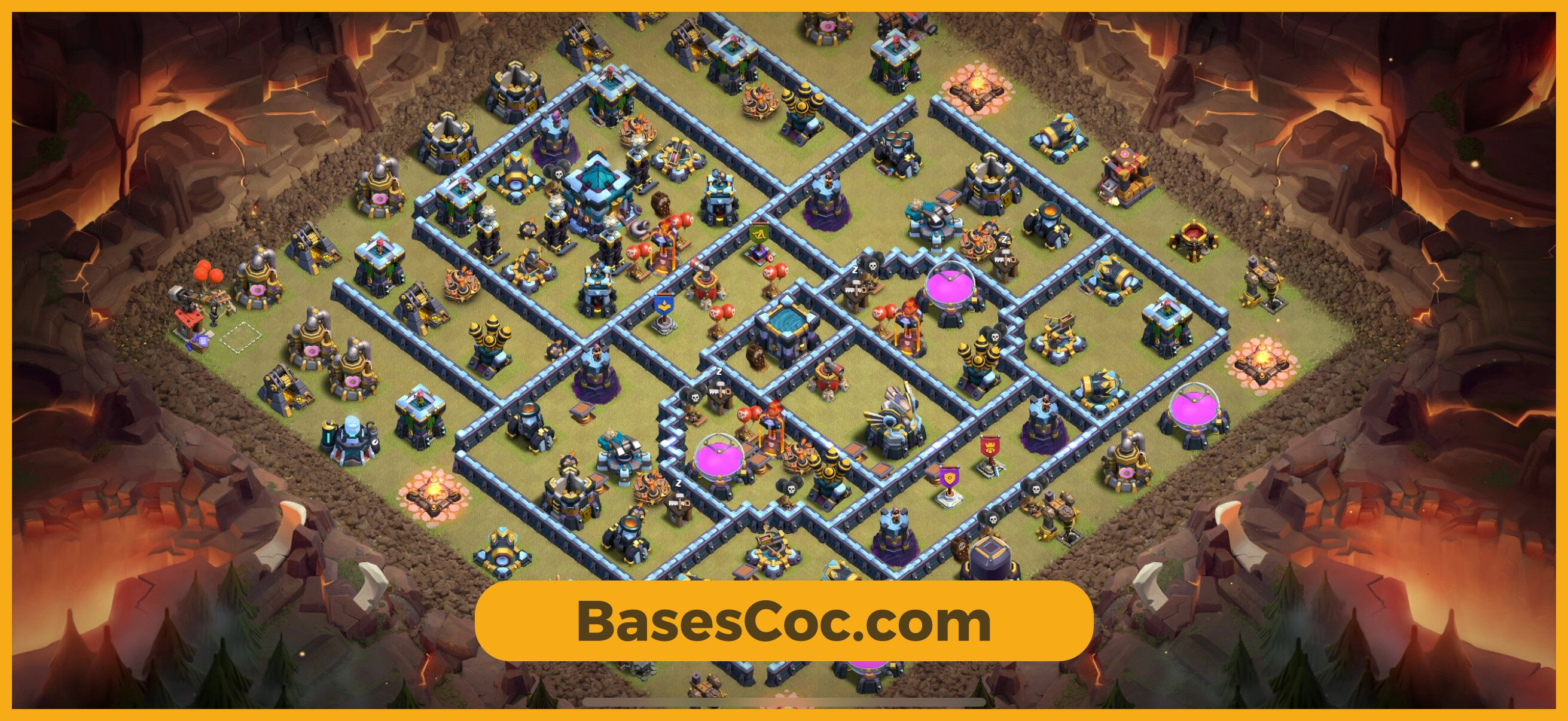TH13 war Base