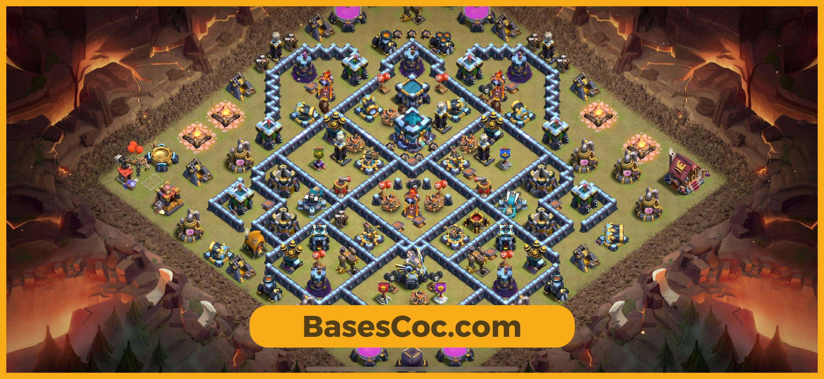 TH13 war Base
