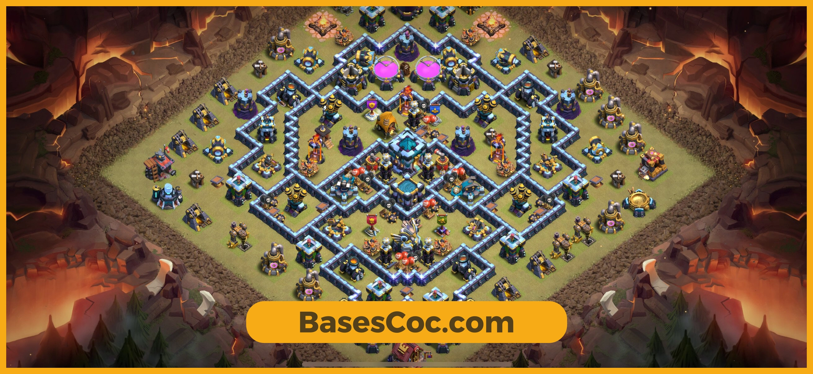 TH13 war Base