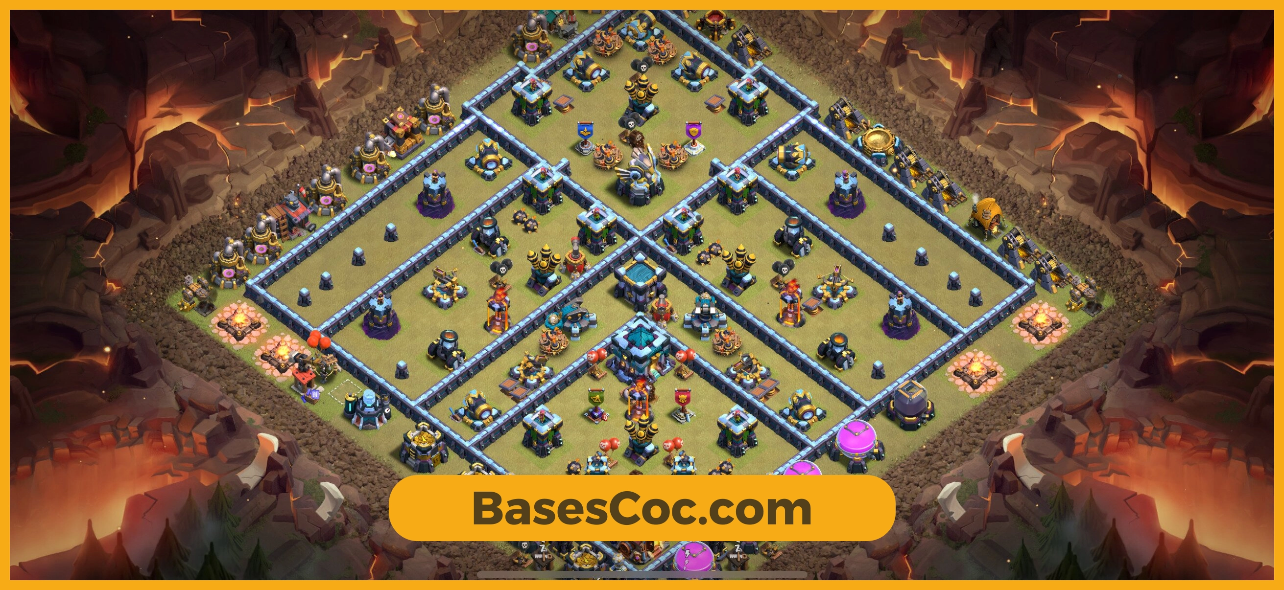 TH13 war Base