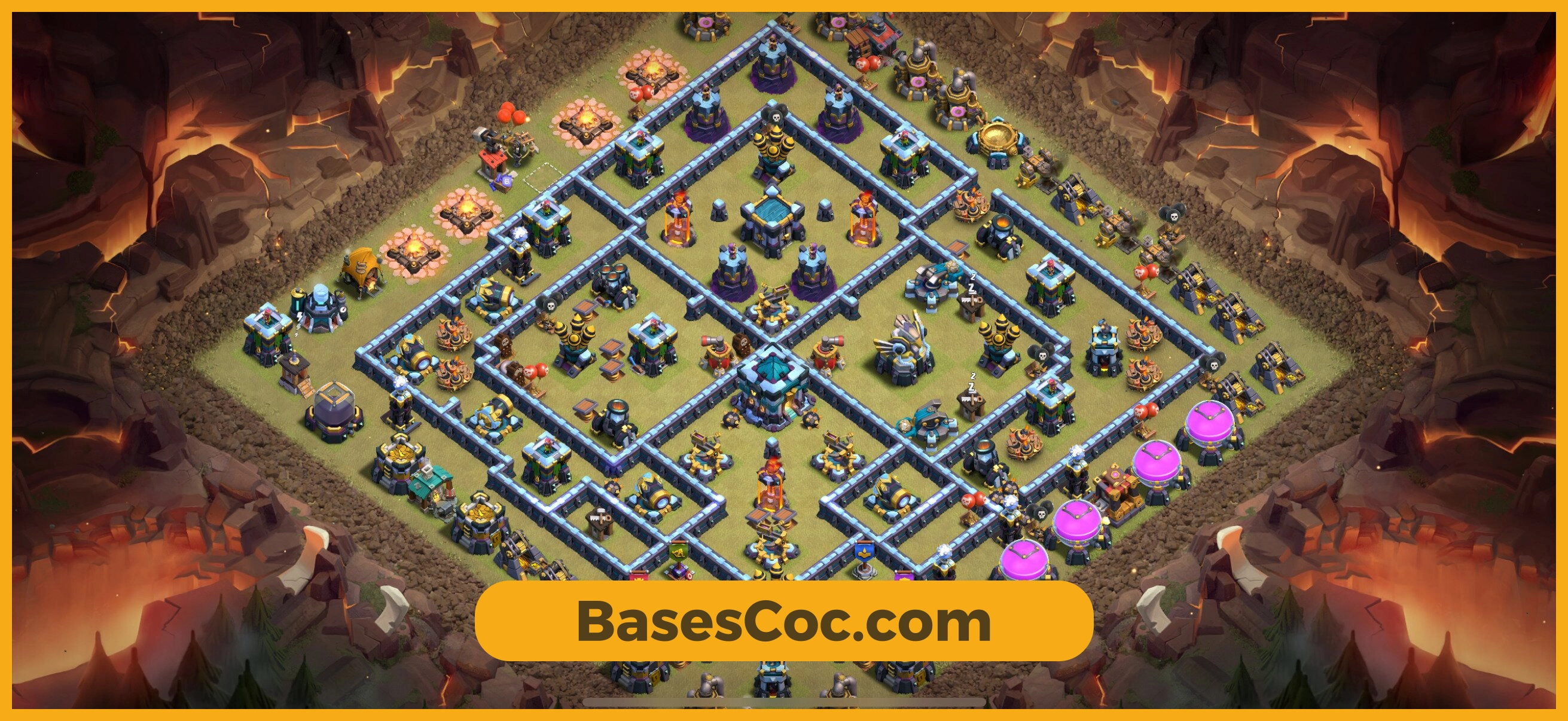 TH13 war Base