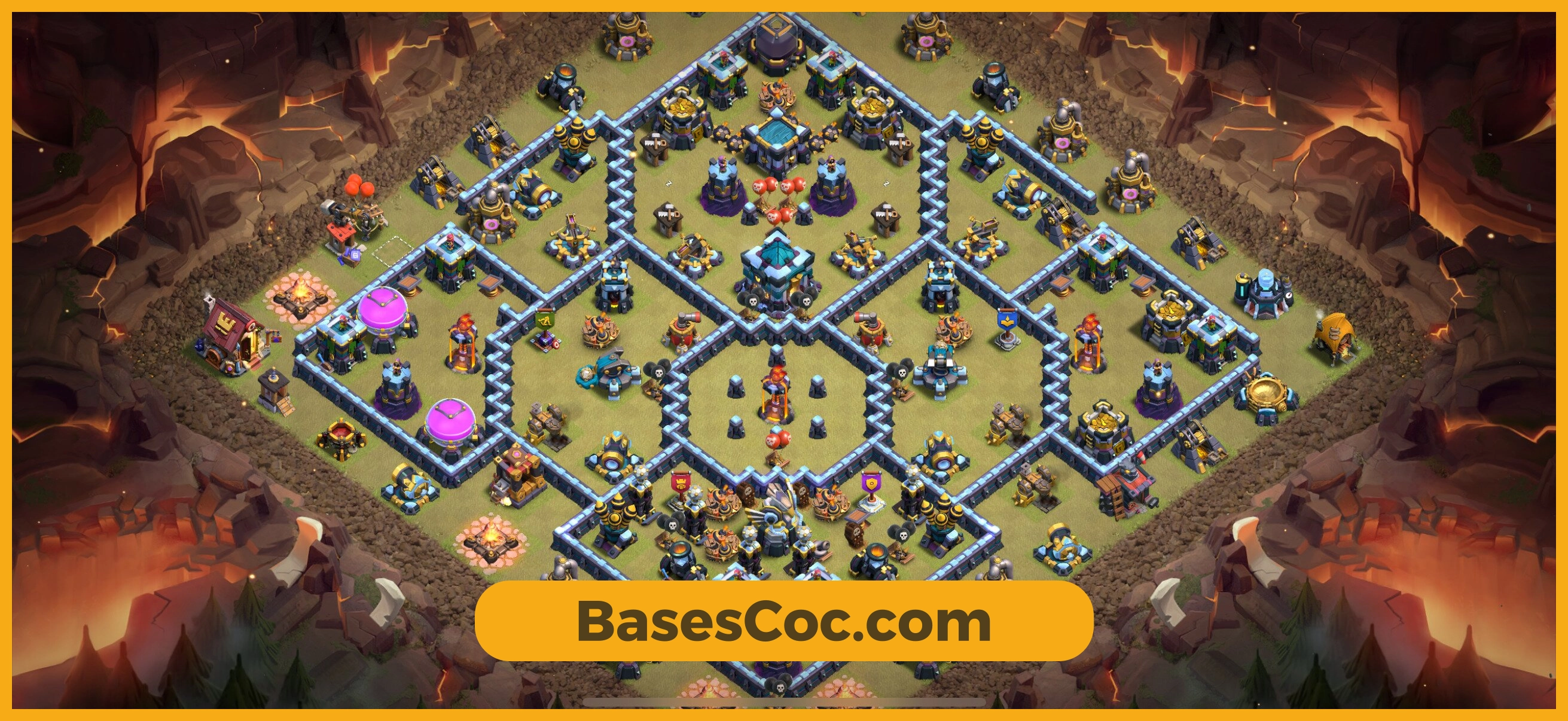 TH13 war Base
