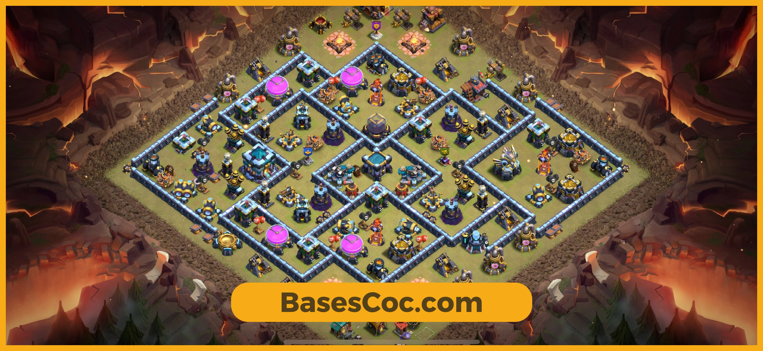 TH13 war Base