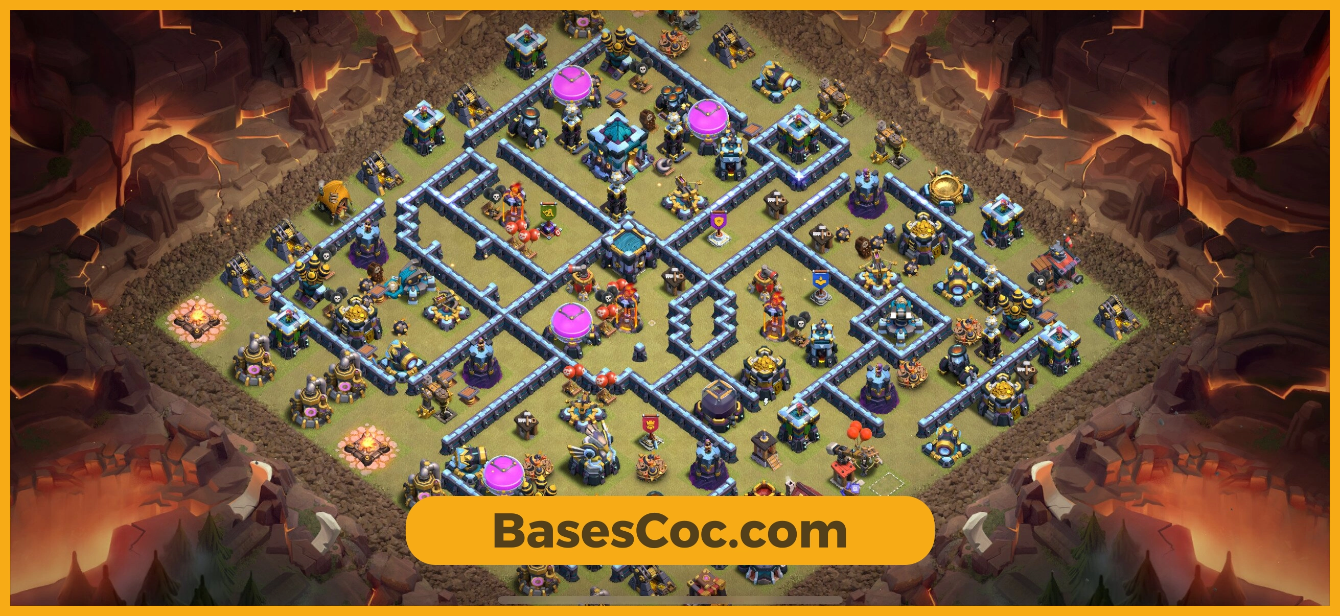 TH13 war Base