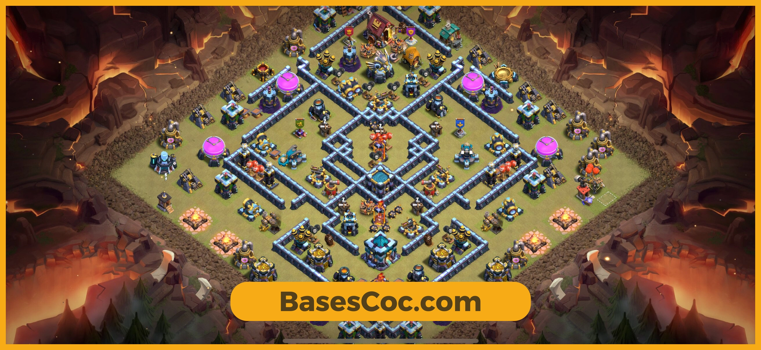 TH13 war Base