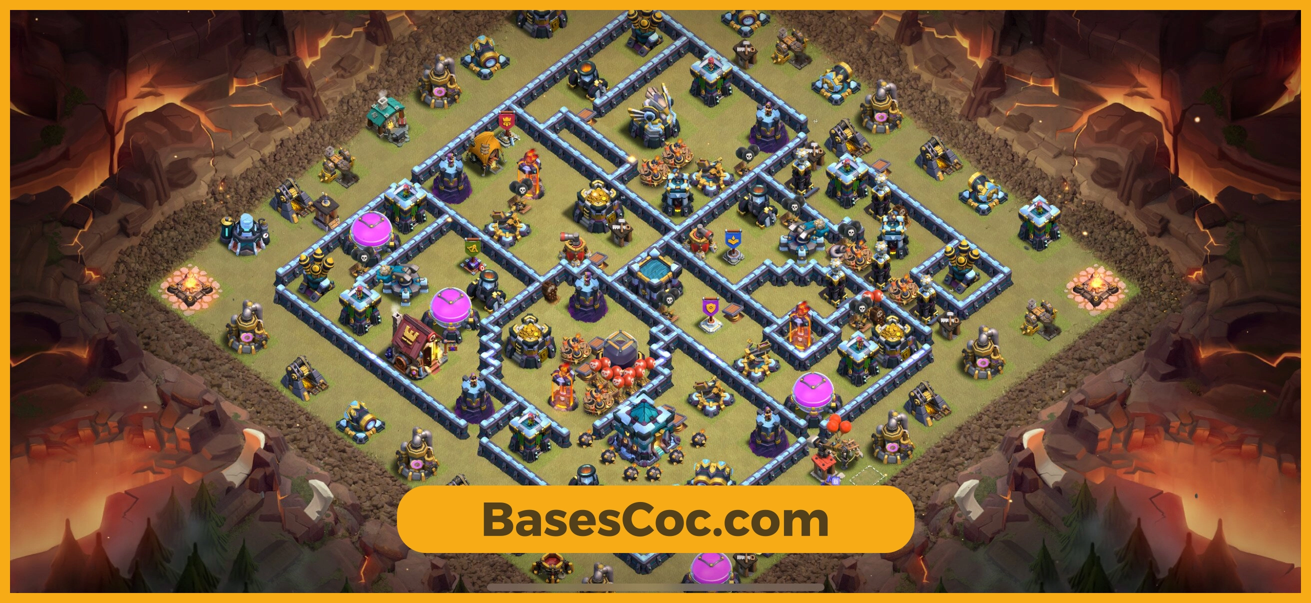 TH13 war Base