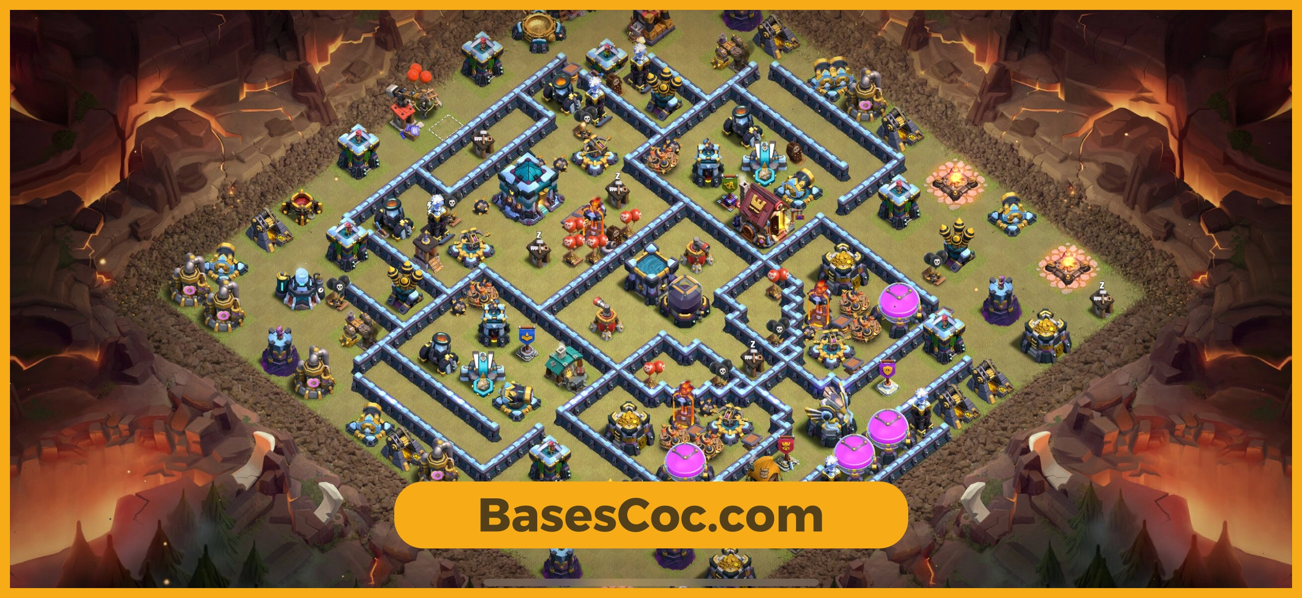 TH13 war Base