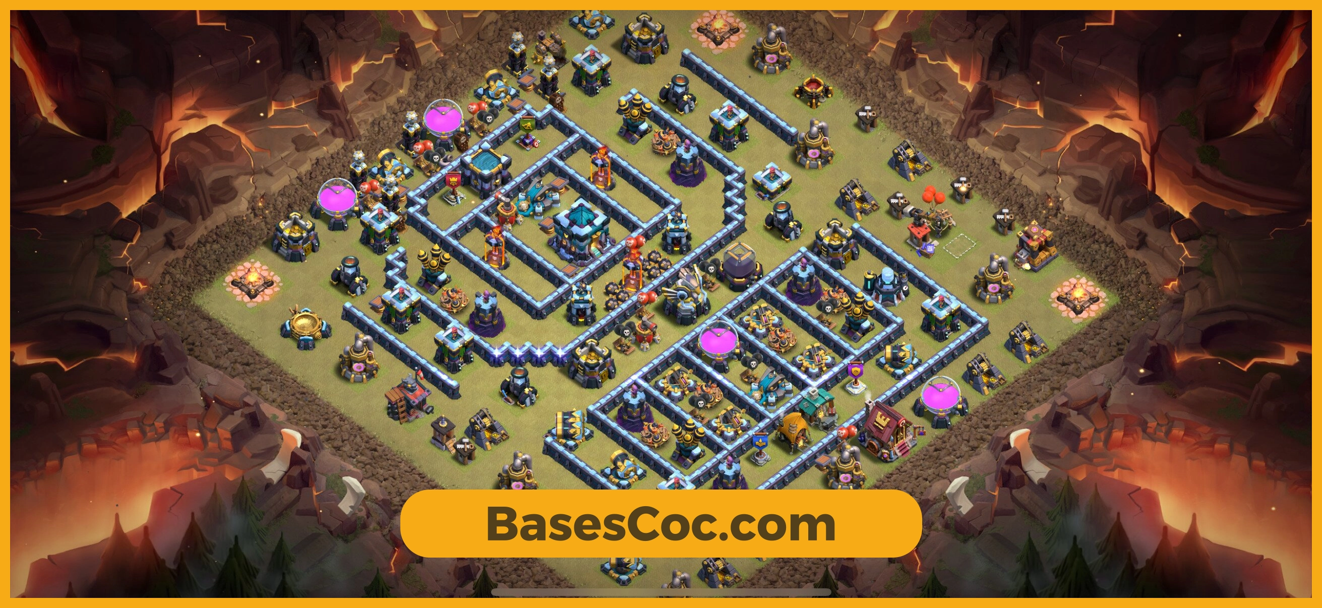 TH13 war Base