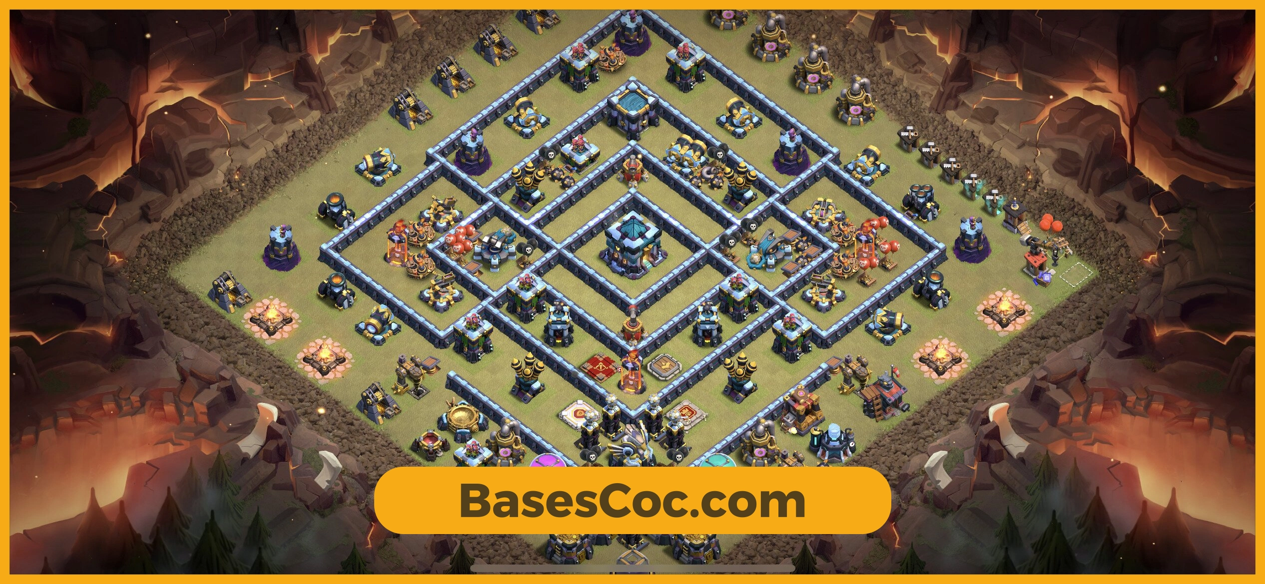 TH13 war Base