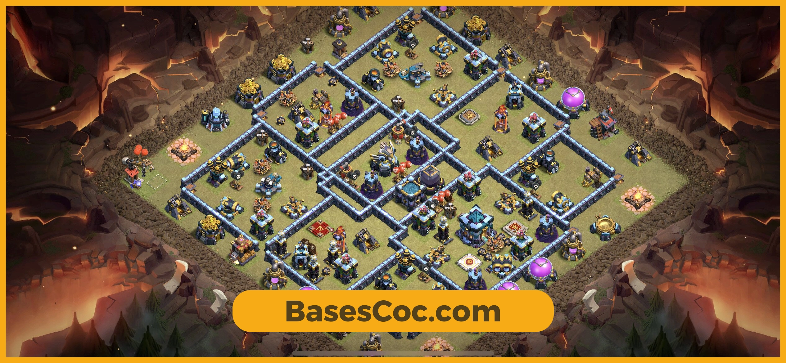 TH13 war Base