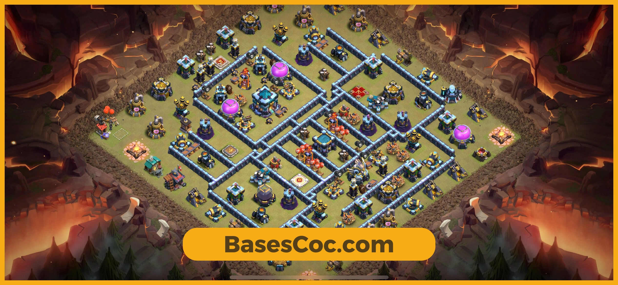 TH13 war Base