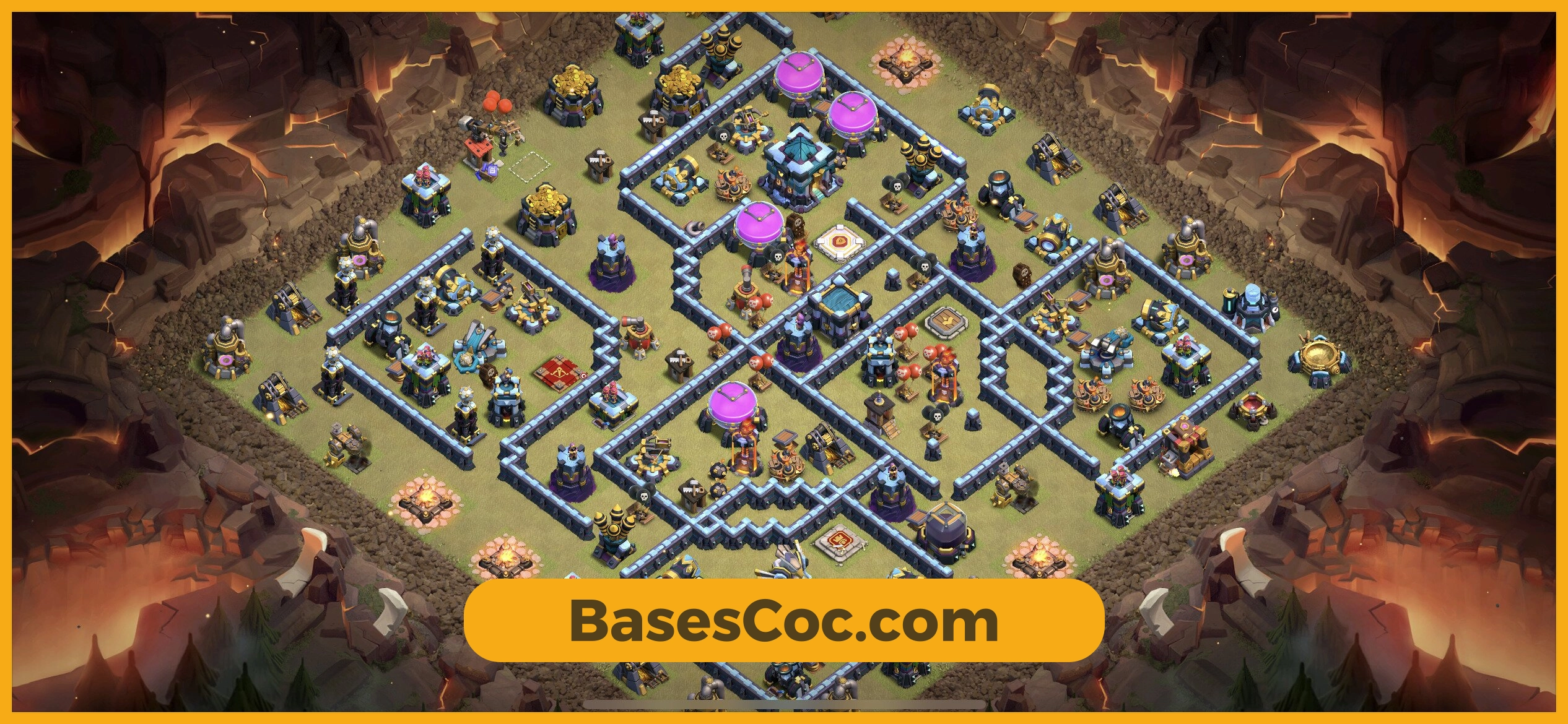 TH13 war Base