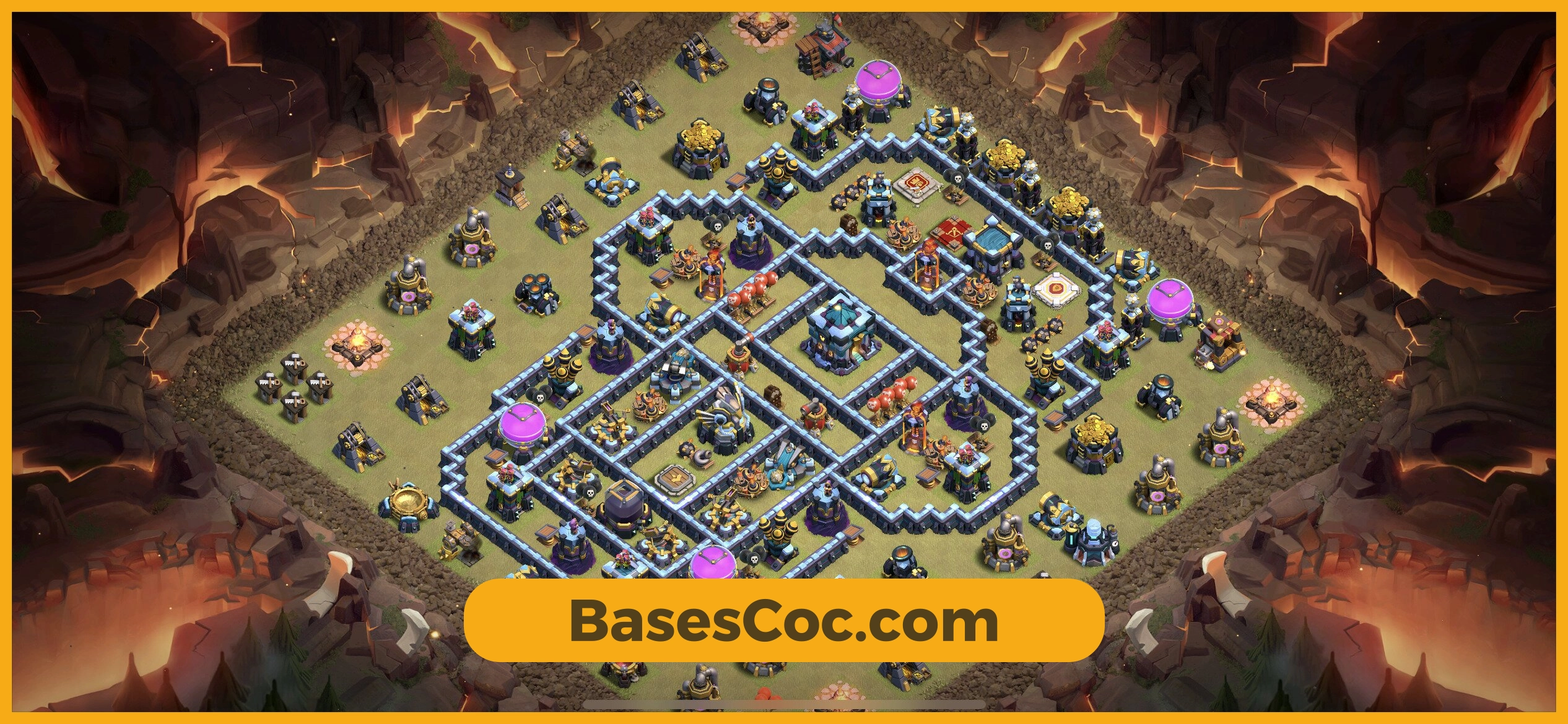 TH13 war Base