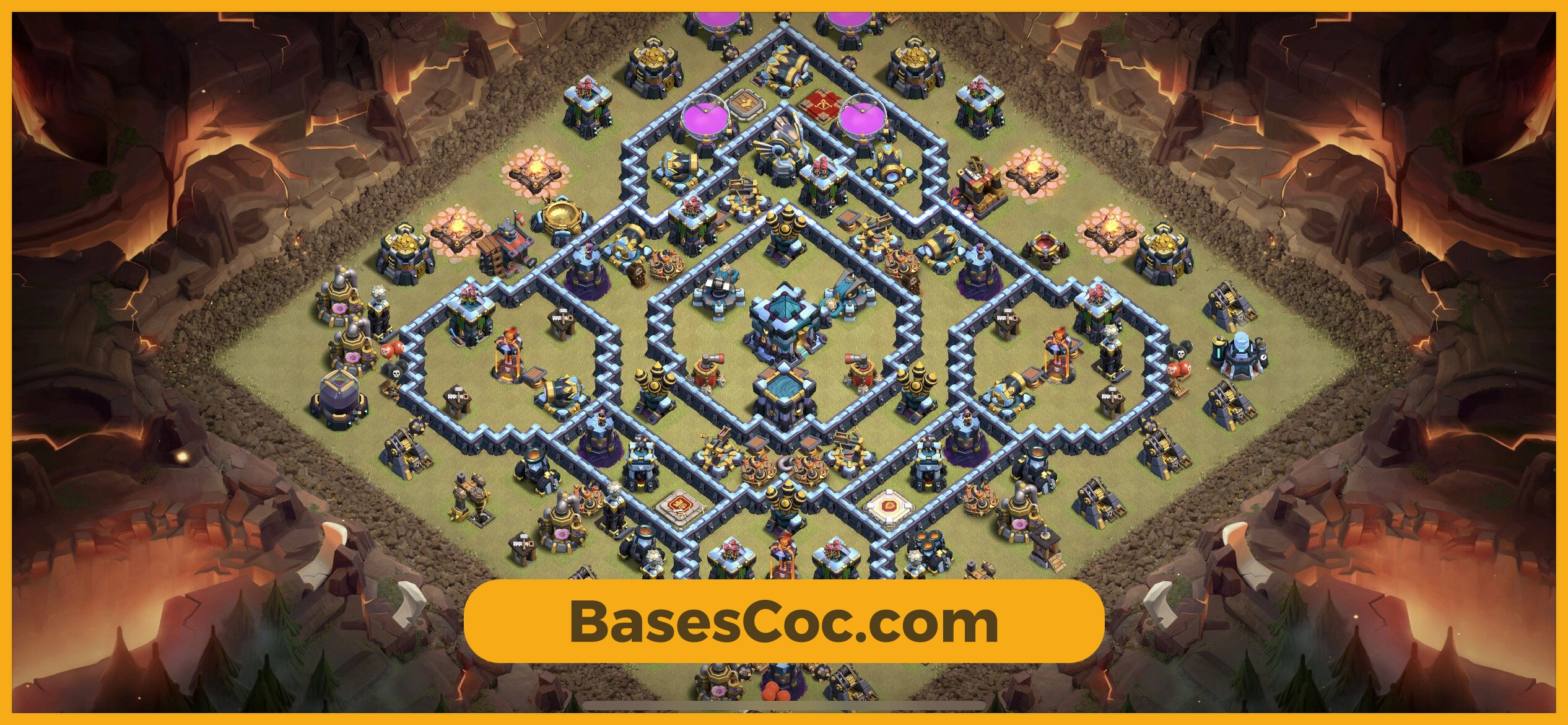 TH13 war Base