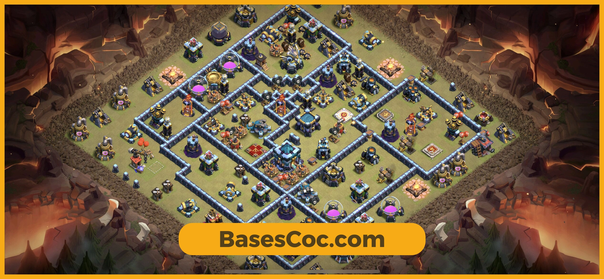 TH13 war Base