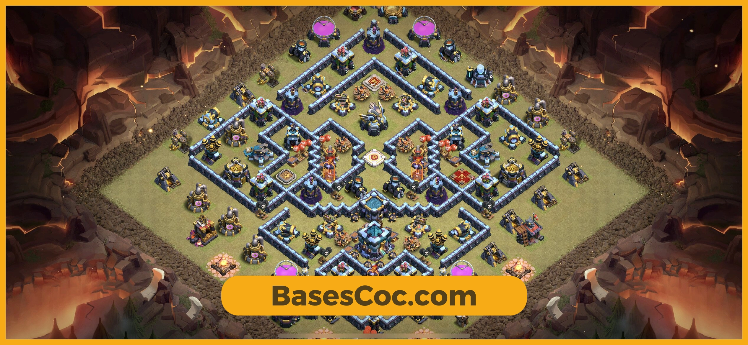 TH13 war Base