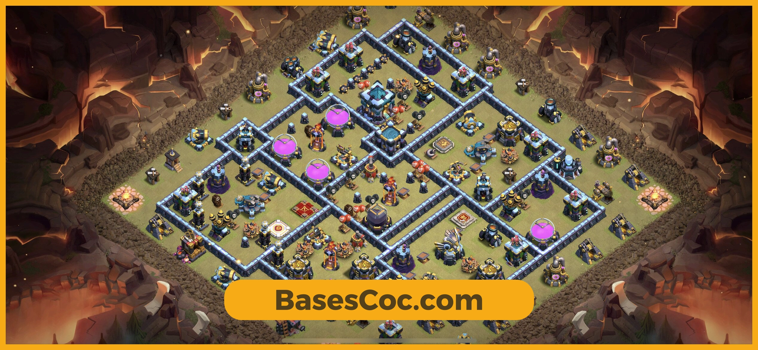 TH13 war Base