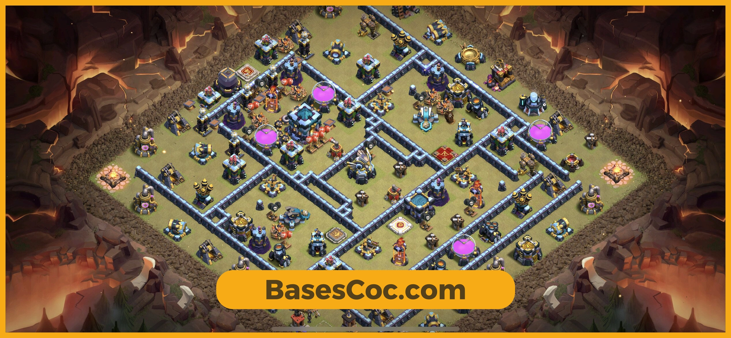 TH13 war Base