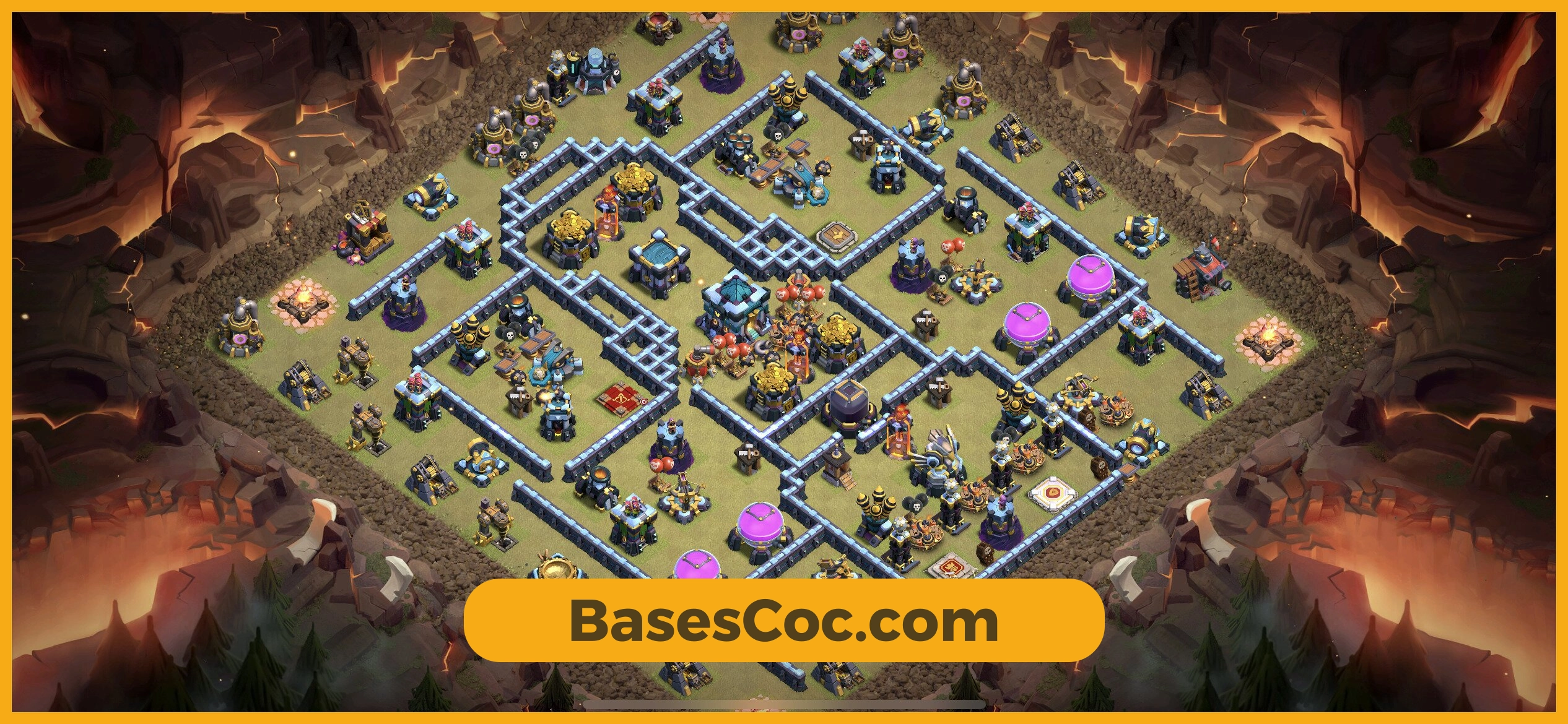 TH13 war Base