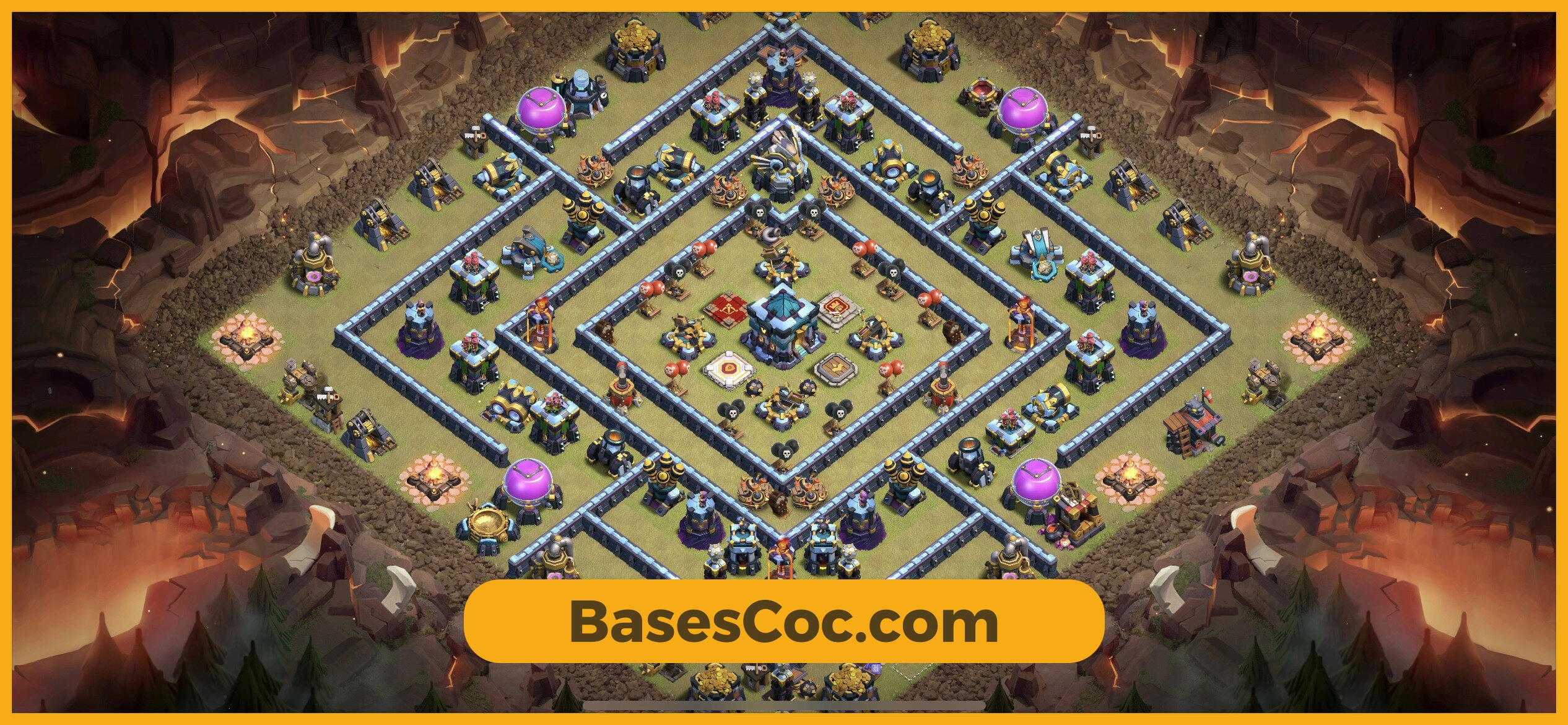 TH13 war Base