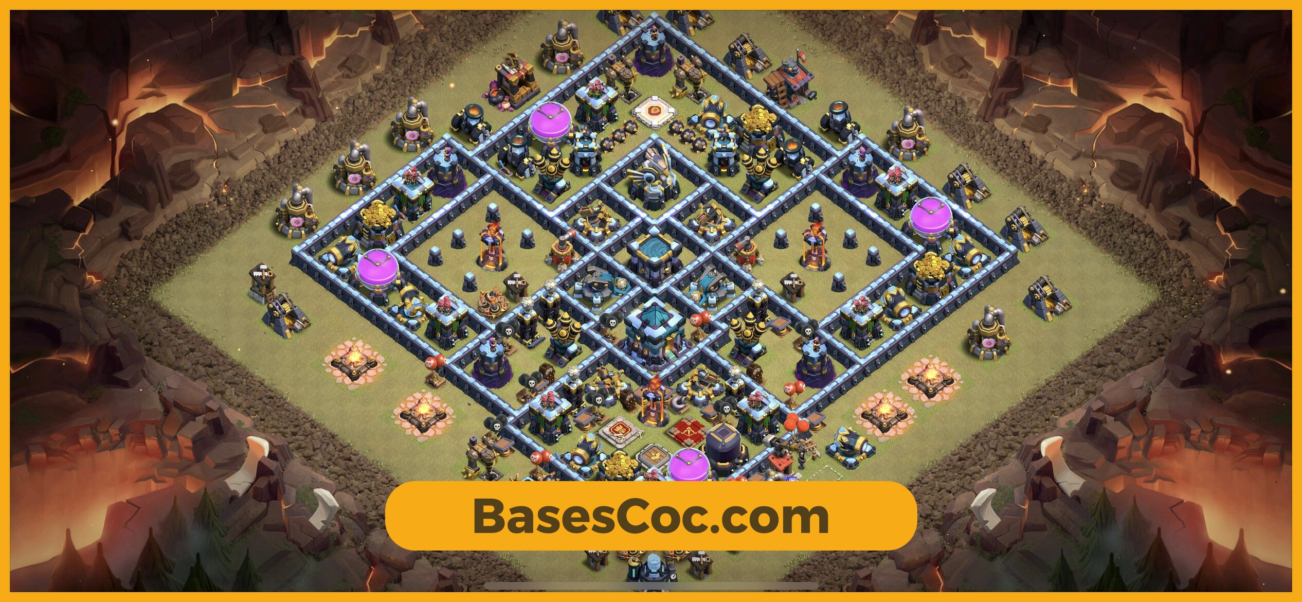 TH13 war Base