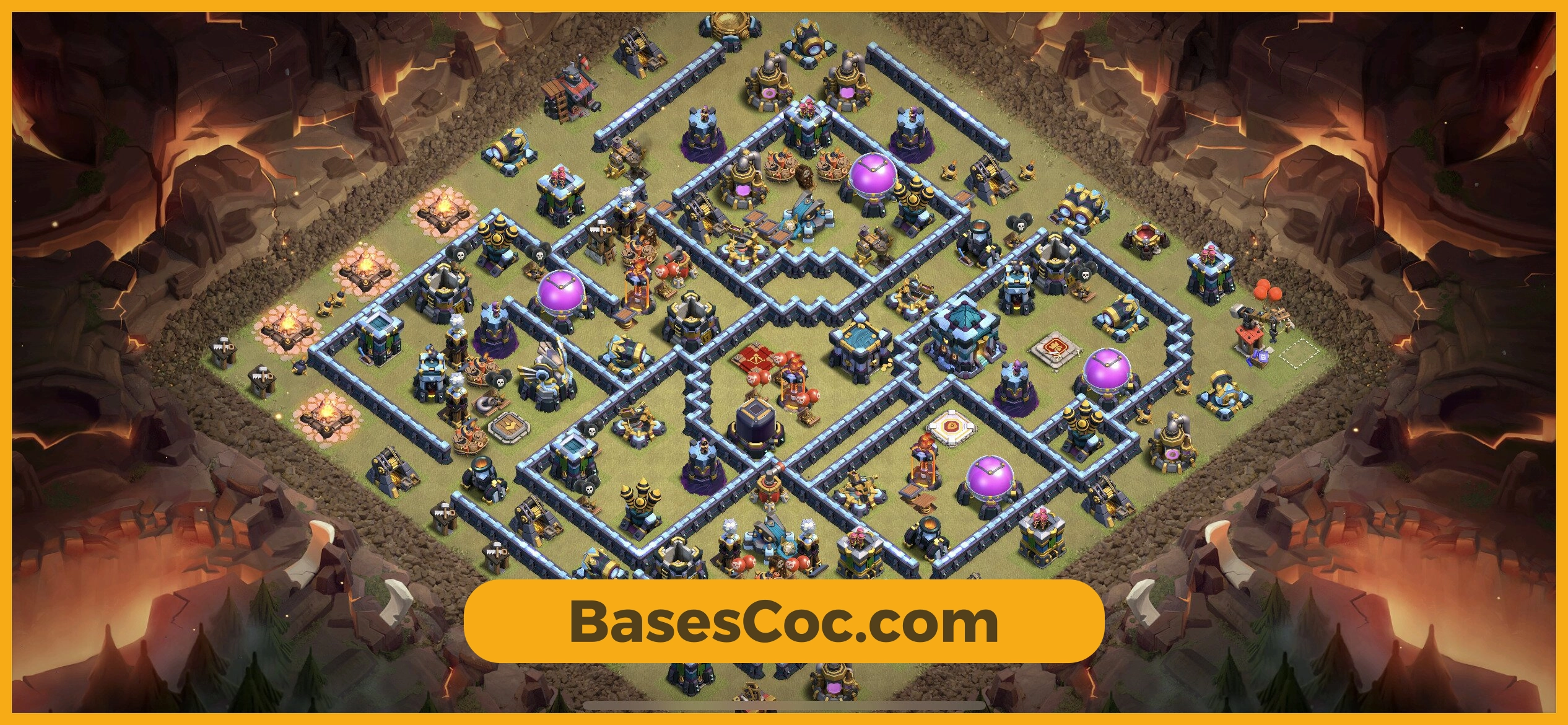 TH13 war Base