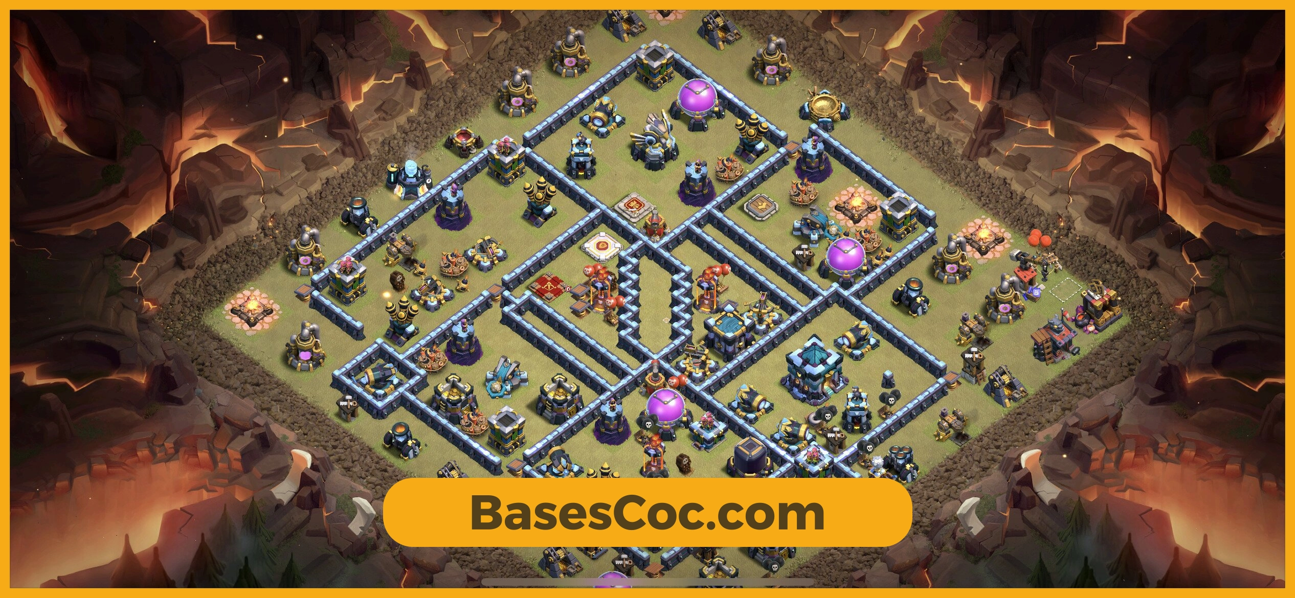 TH13 war Base
