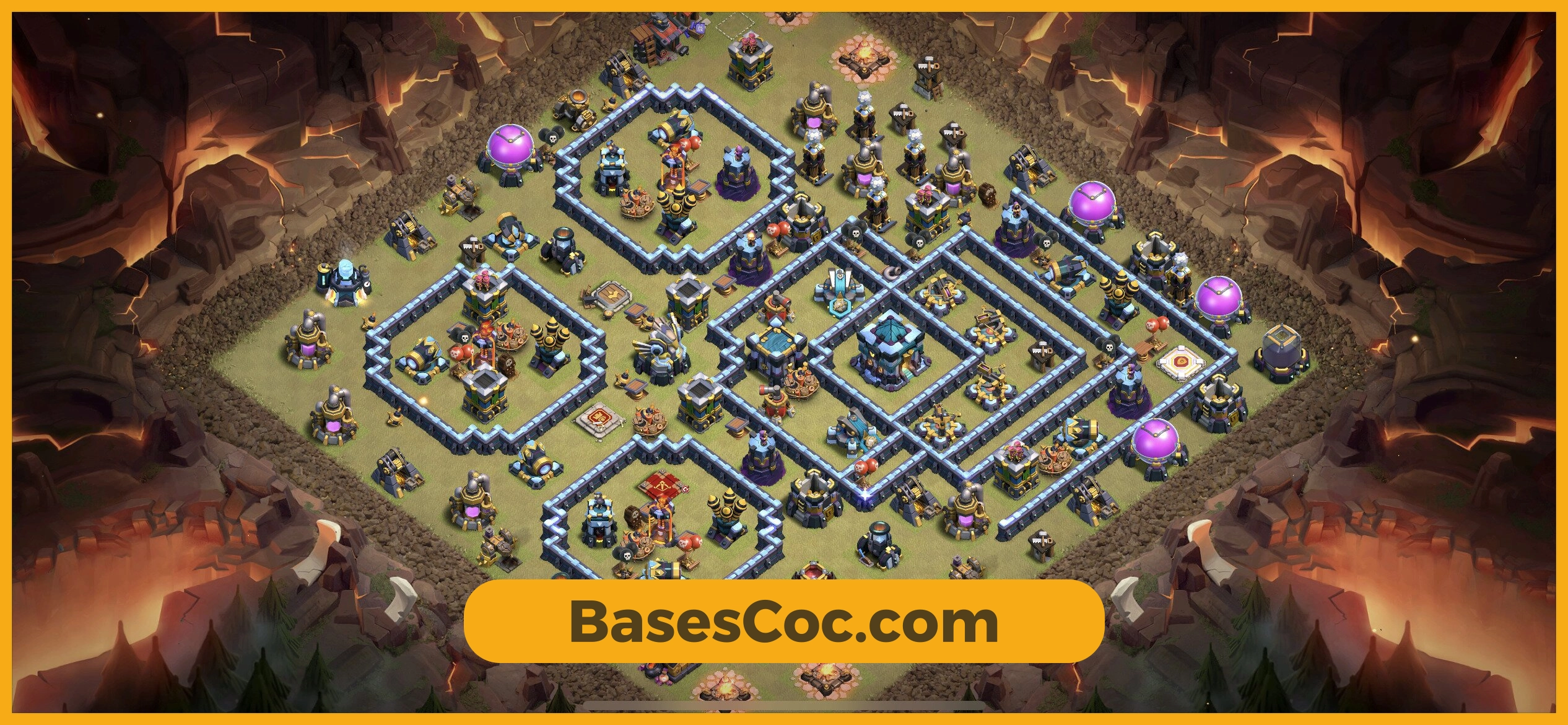 TH13 war Base