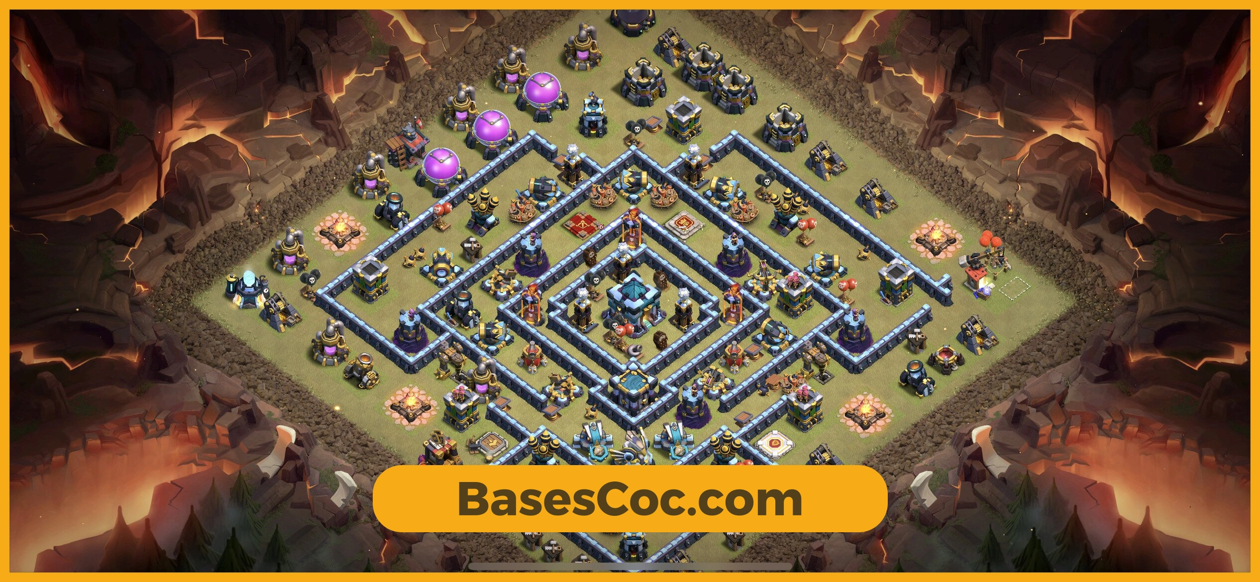 TH13 war Base