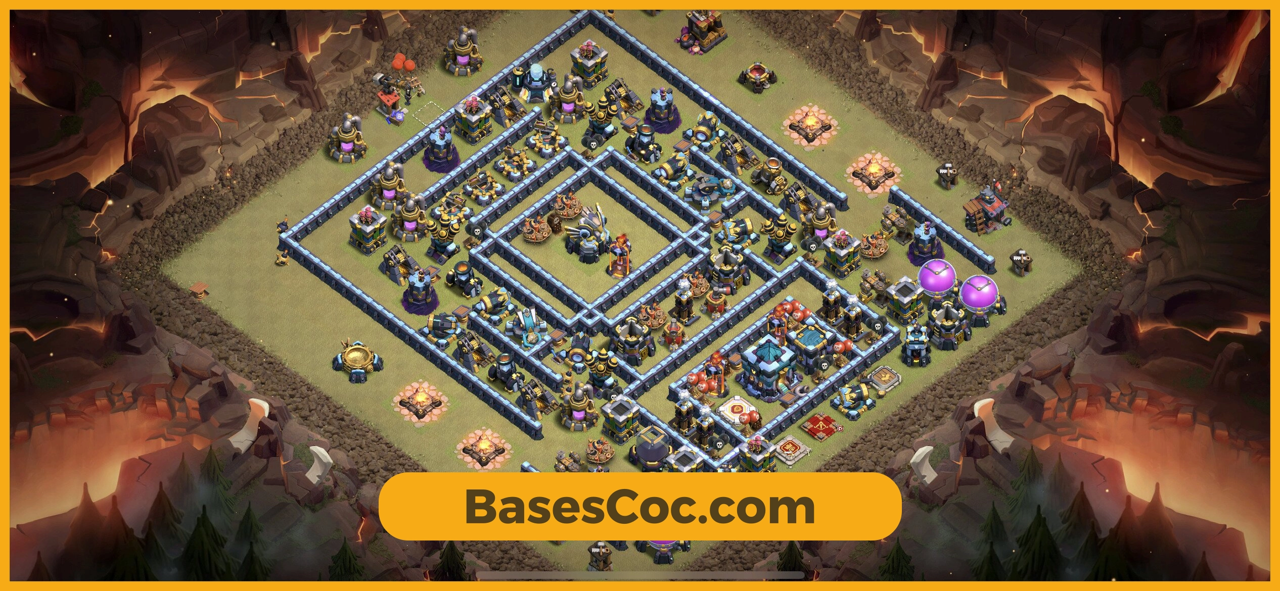 TH13 war Base