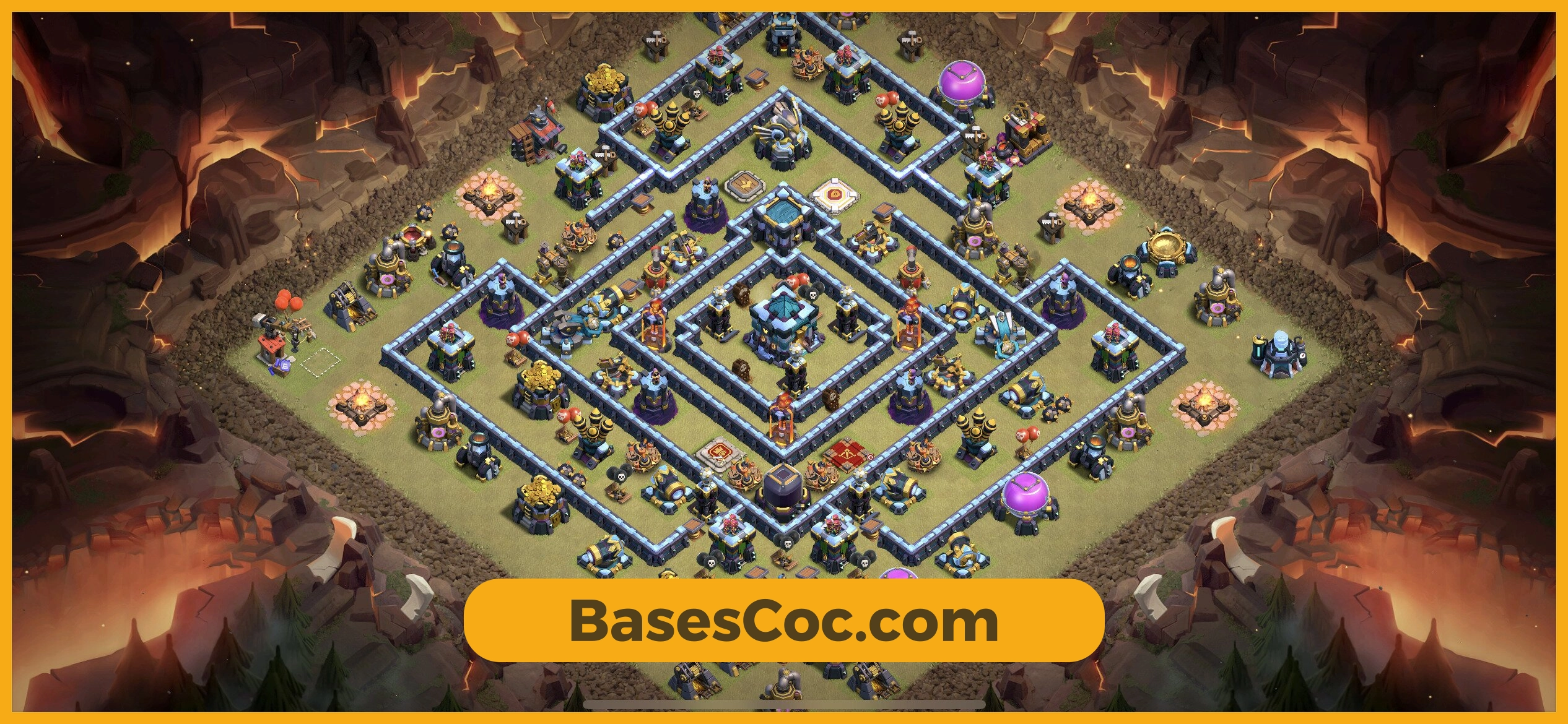 TH13 war Base