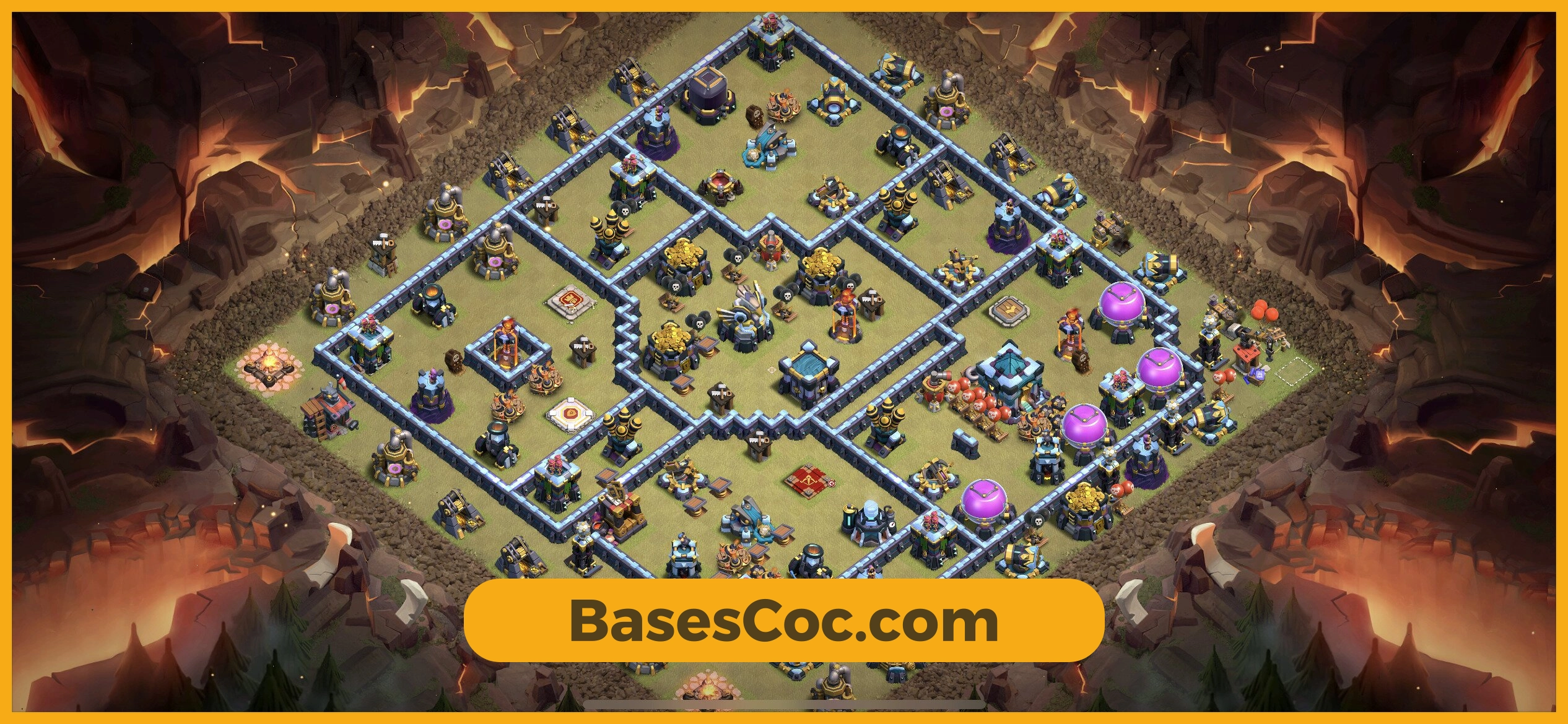 TH13 war Base