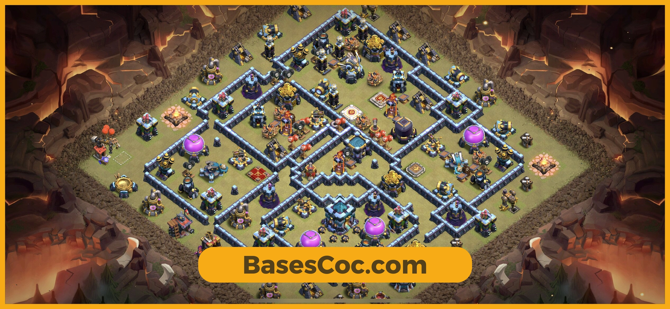 TH13 war Base