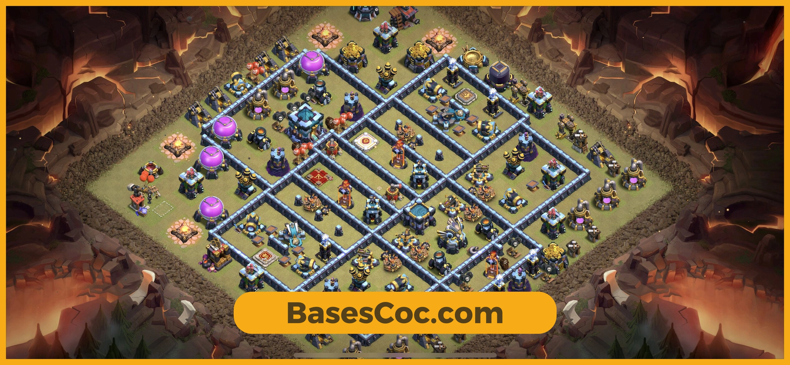 TH13 war Base