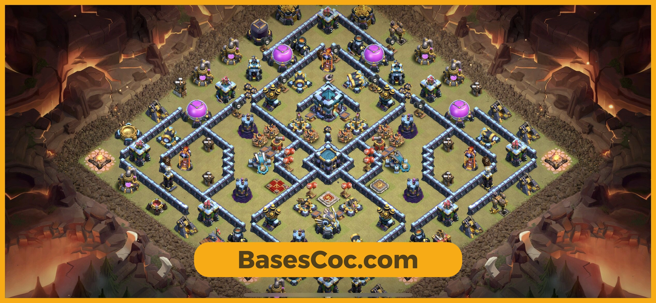 TH13 war Base