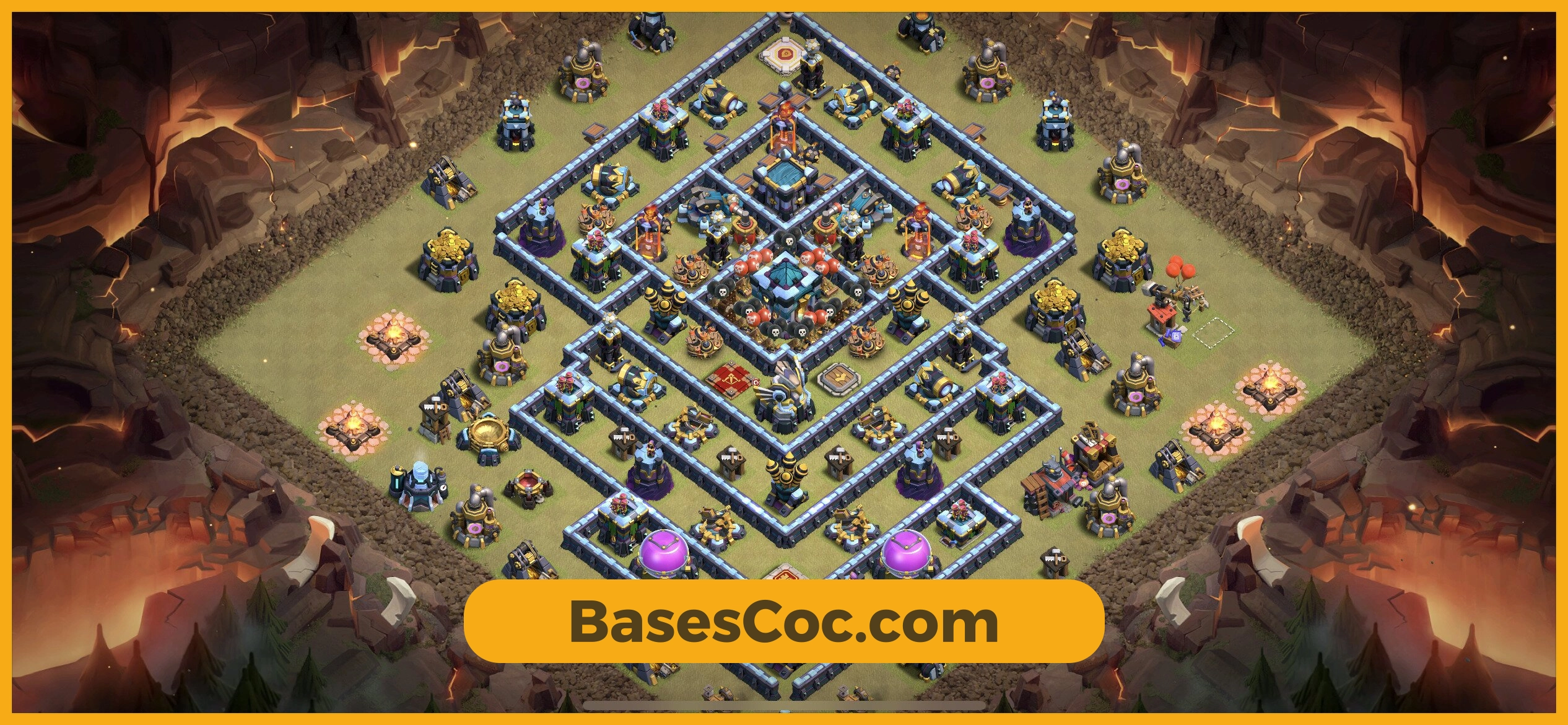 TH13 war Base