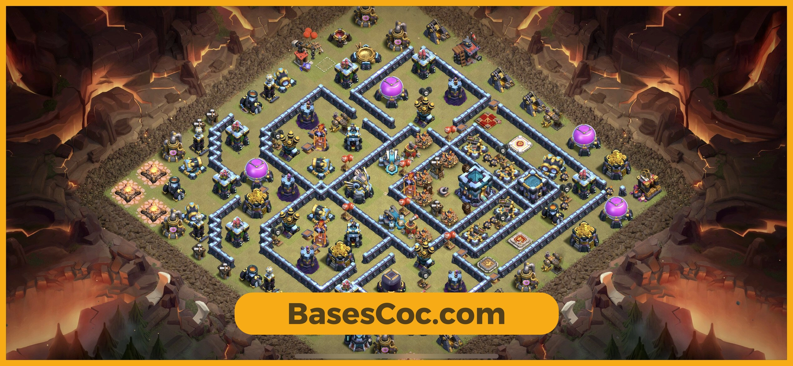 TH13 war Base