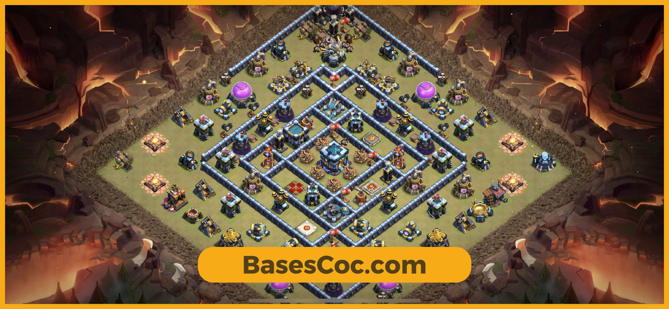 TH13 war Base